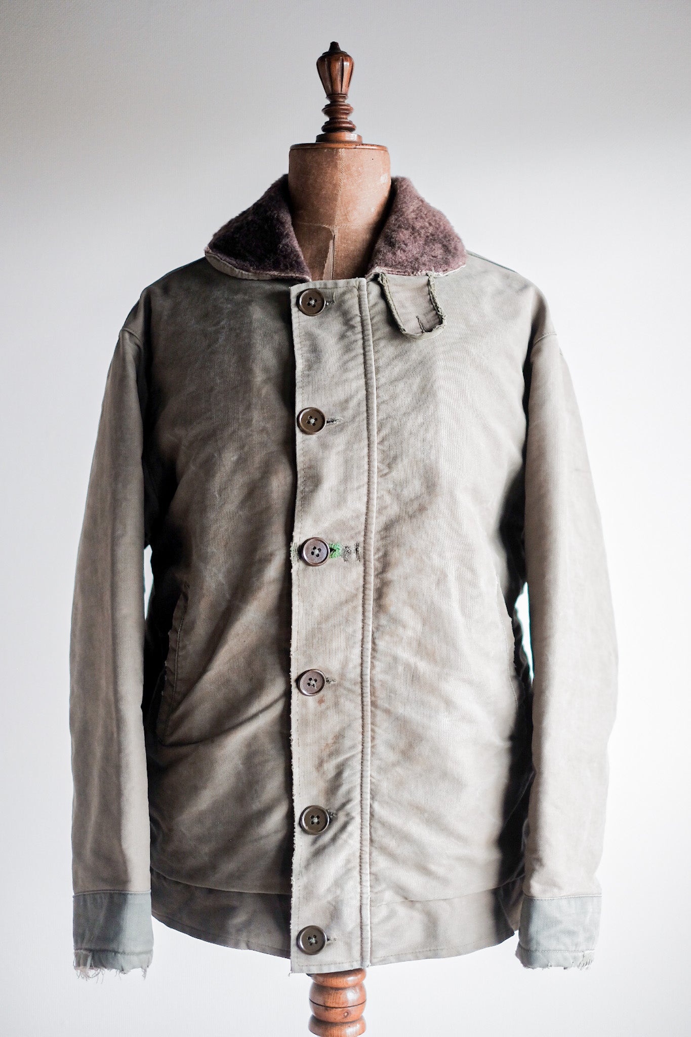 【~60's】French Navy Marine Nationale Deck Jacket