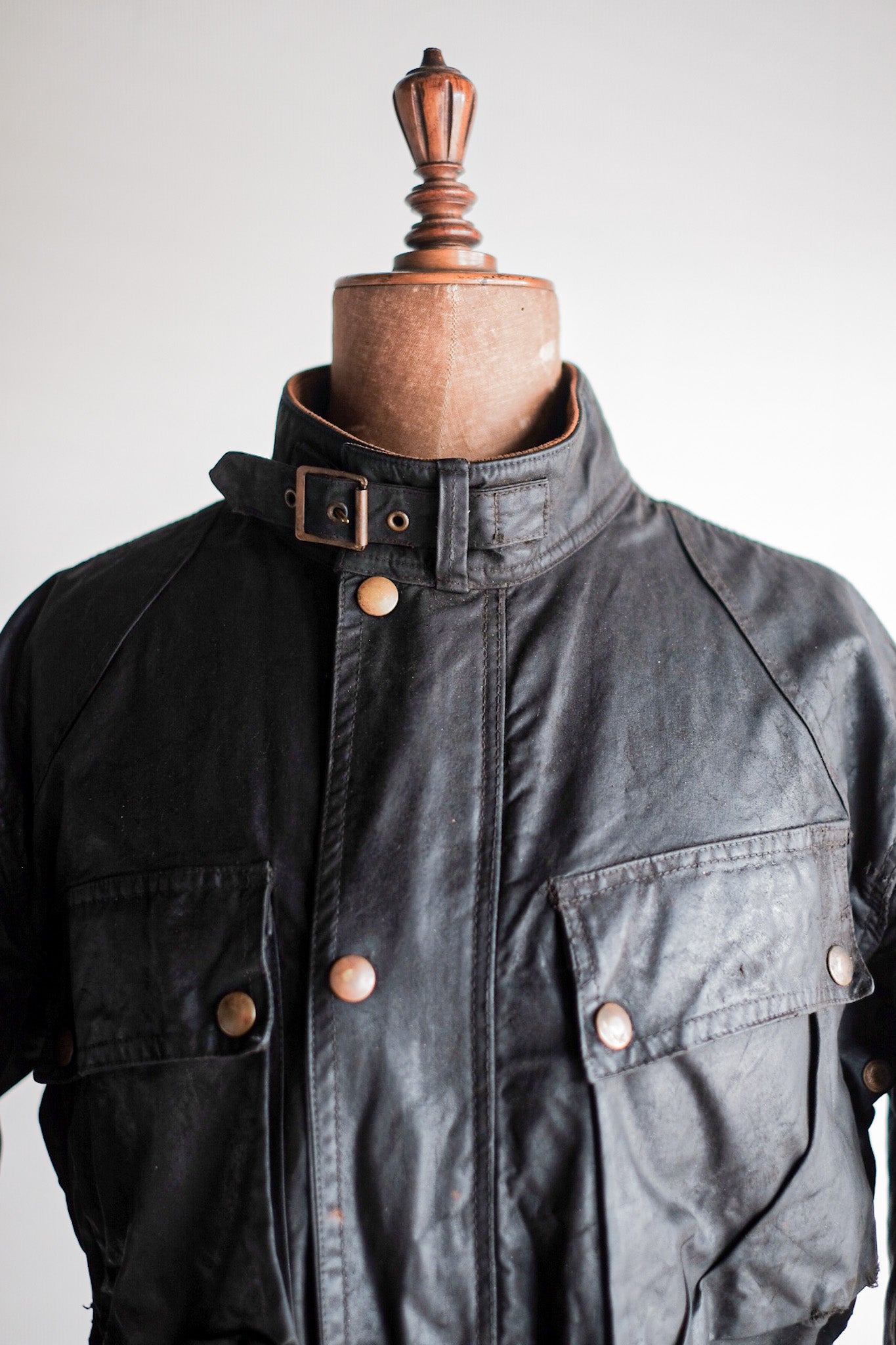 【~60's】Vintage Belstaff Waxed Jacket "TRIALMASTER" "Red Tag"