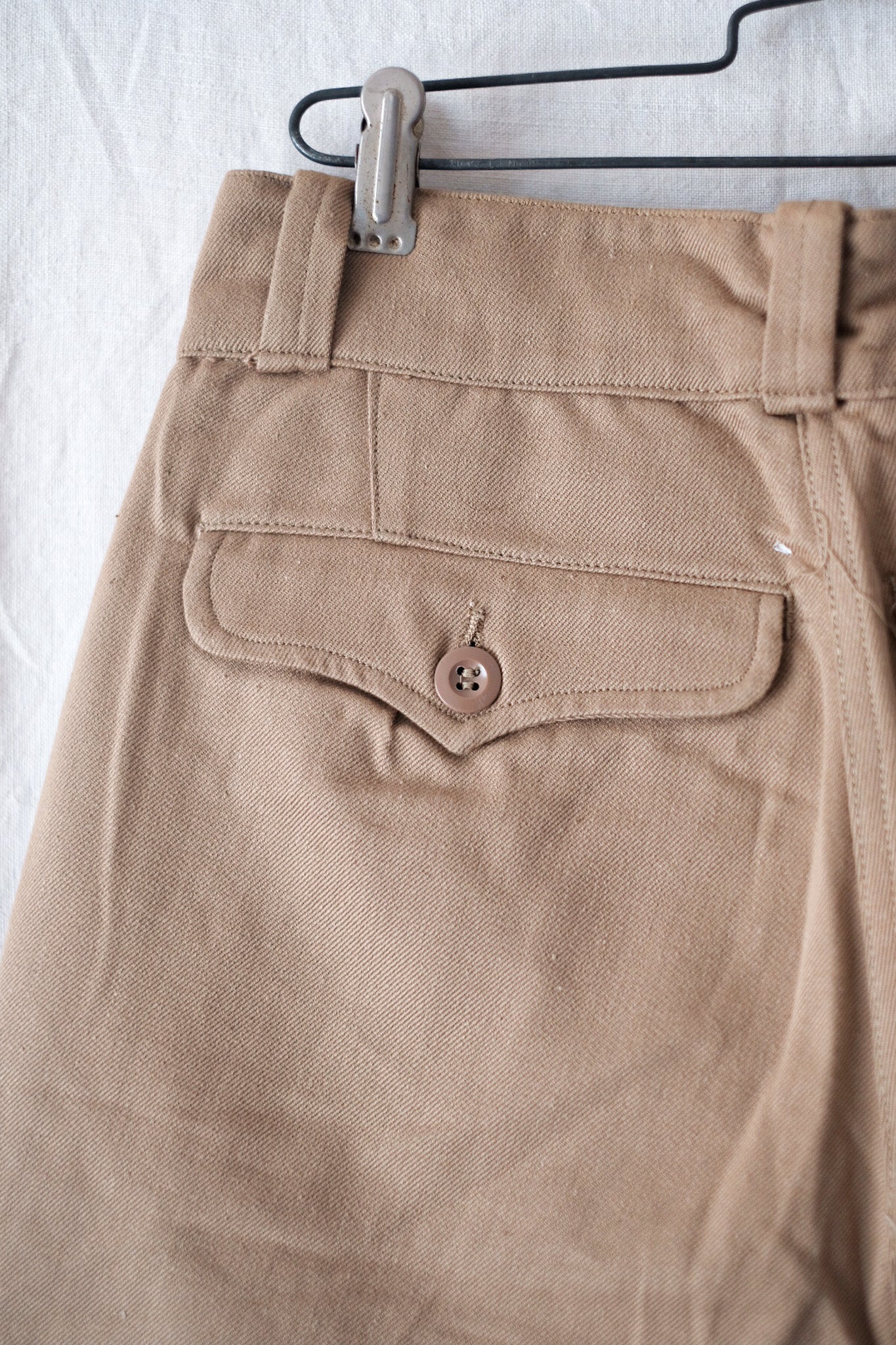【~60's】French Army M52 Chino Shorts Size.1 "Dead Stock"