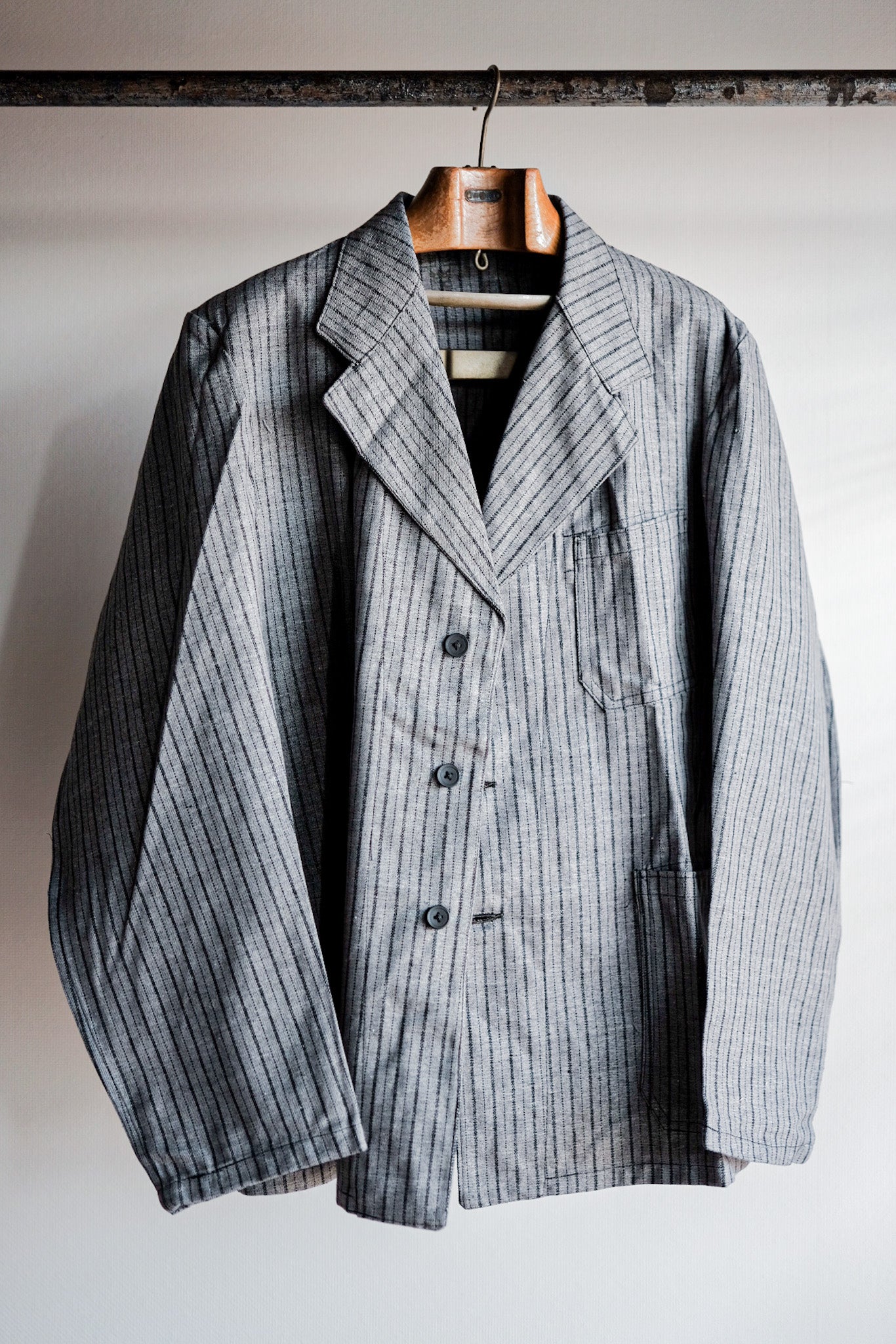 【~40's】Swedish Army Hospital Jacket "Dead Stock"