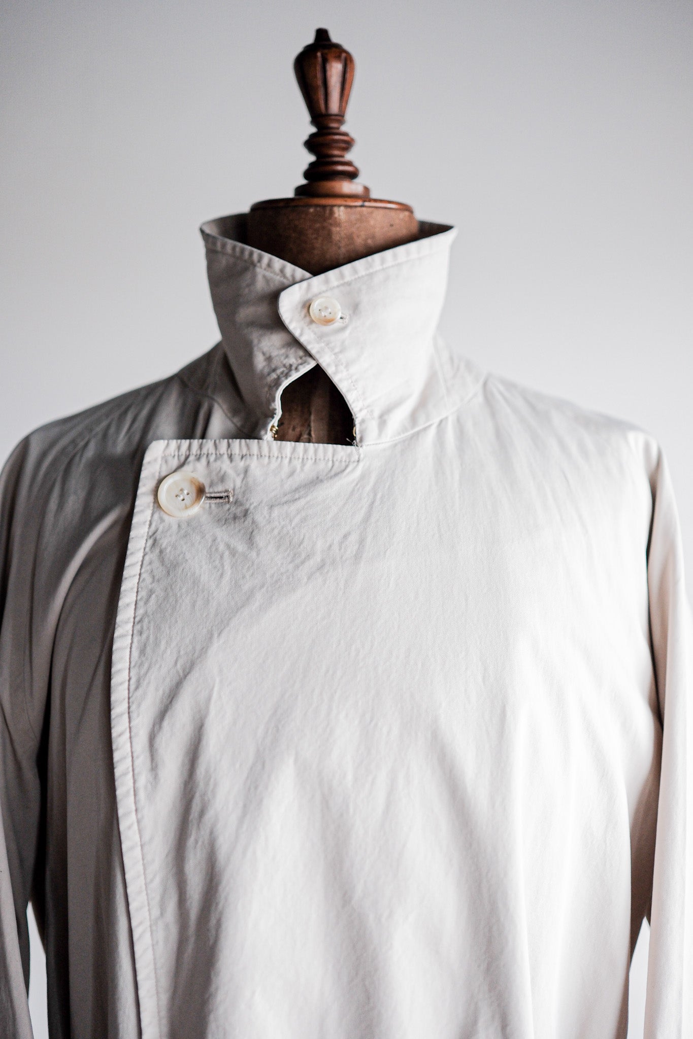 【~80's】Vintage Burberry's Single Raglan Tielocken Coat C100 Size.46REG