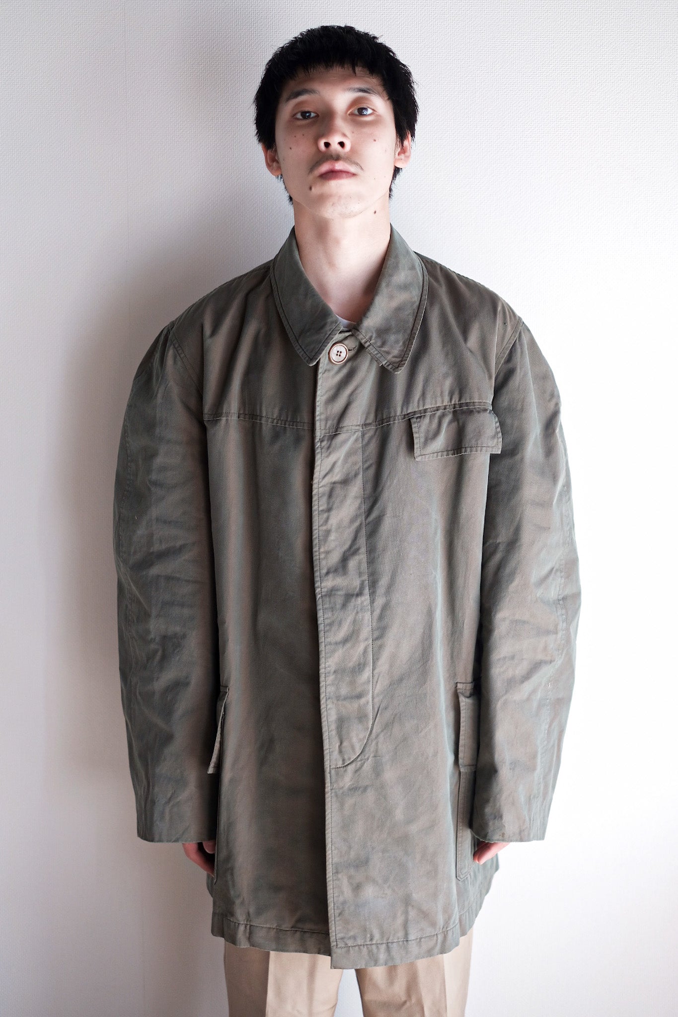 【~50's】Vintage Burberry Old Jacket Made in France