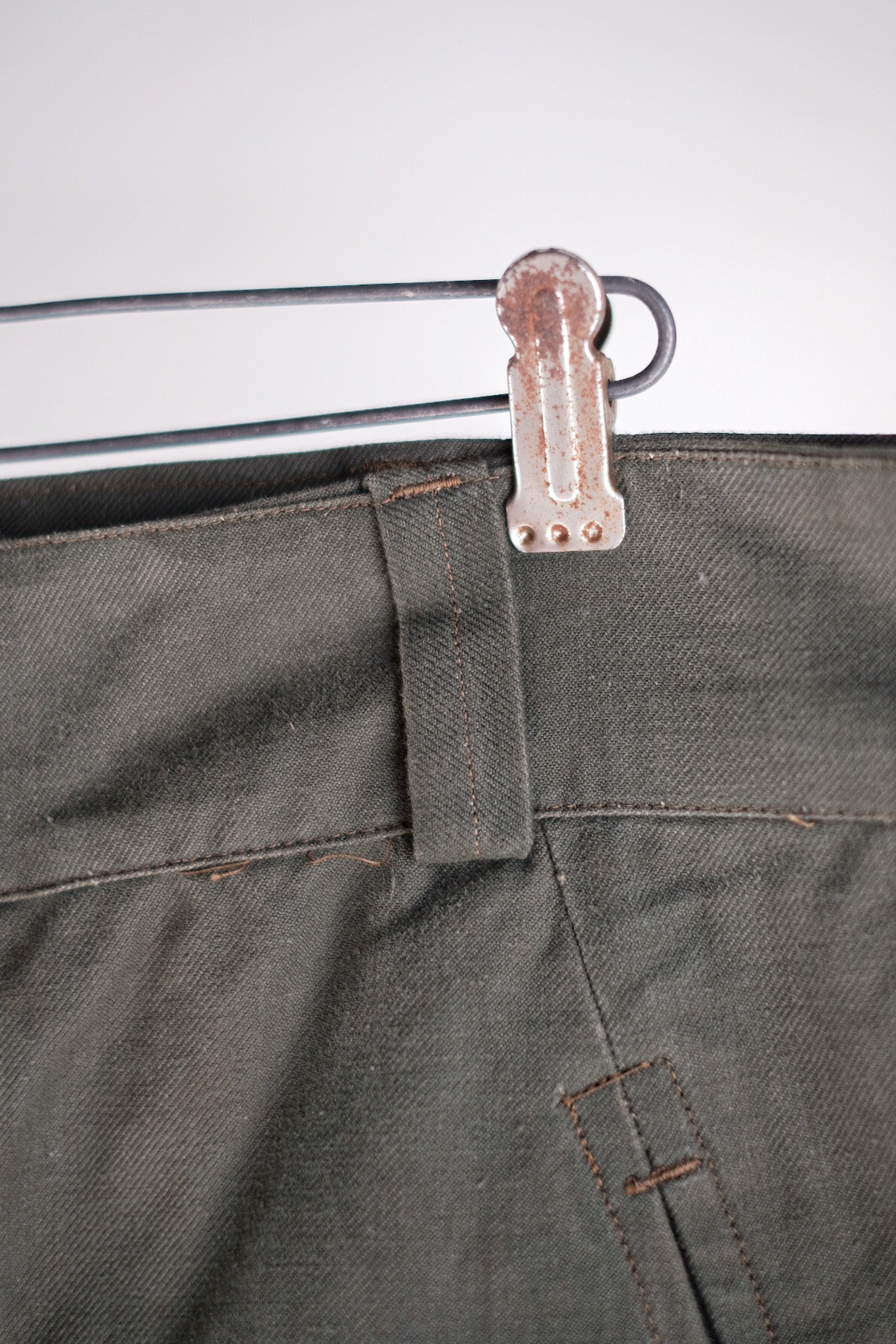 【~50's】French Air Force M47 Field Trousers Size.84XL "Le Pigeon Voyageur" "Dead Stock"