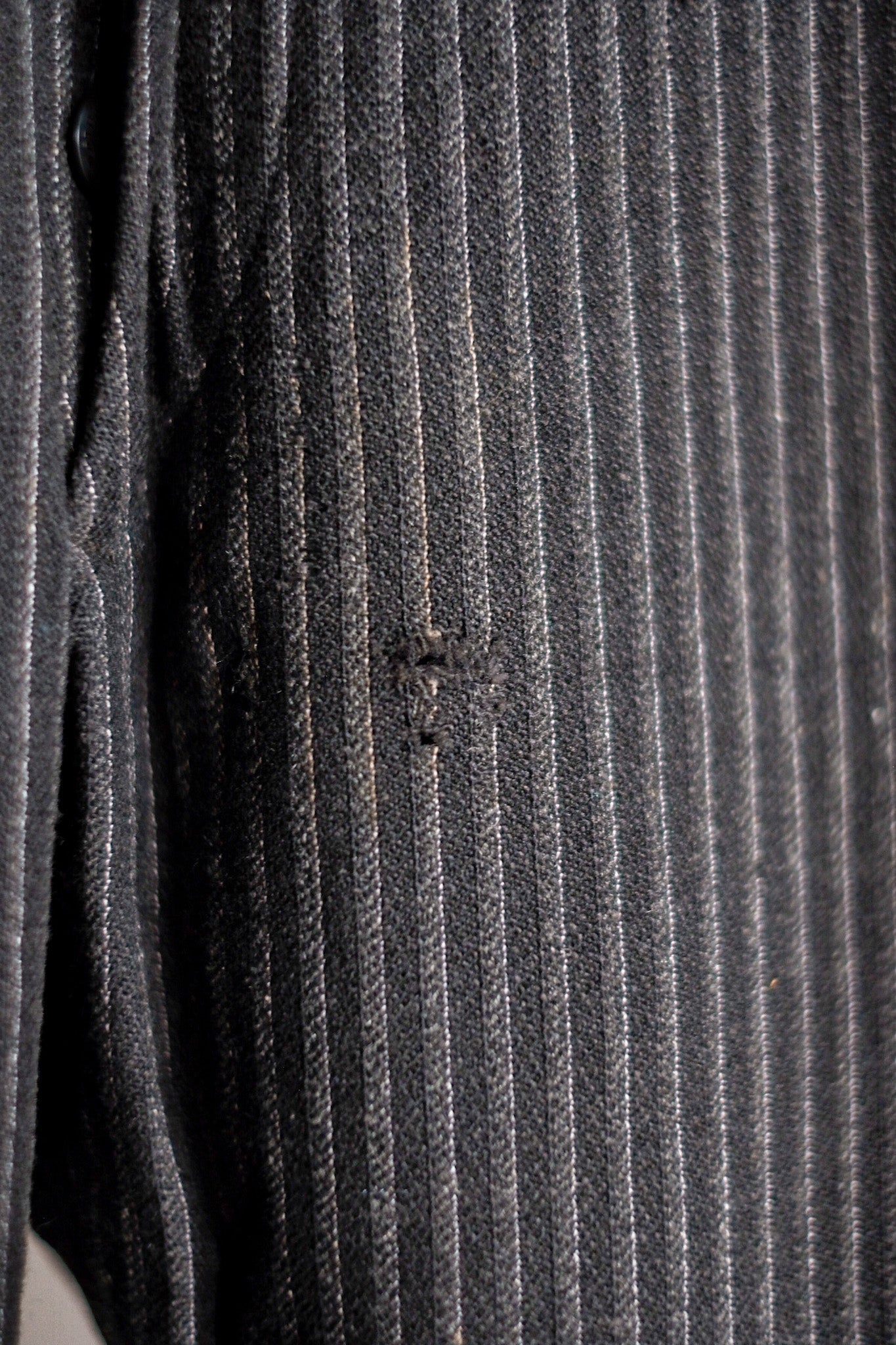 【~30's】French Vintage Wool Striped Work Pants