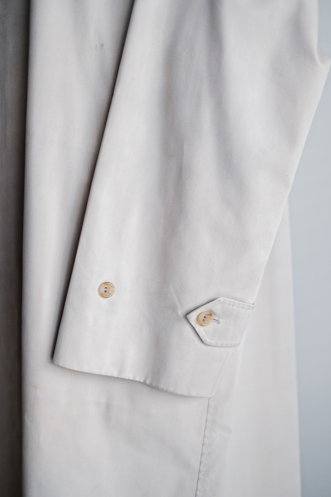 【~80's】Vintage Burberry's Single Raglan Balmacaan Coat