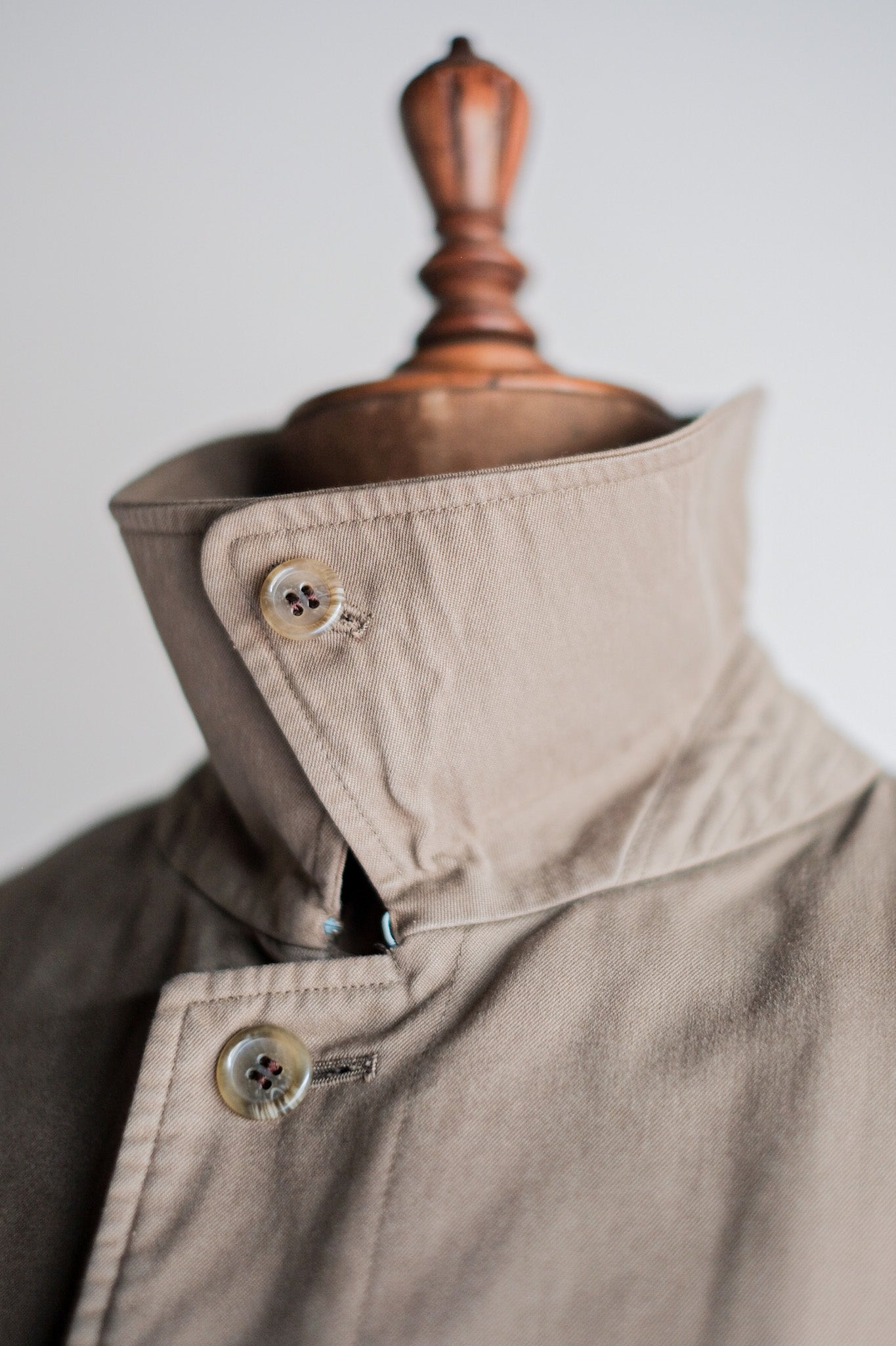 【~70's】Vintage Burberry's Single Raglan Rider Coat With Liner "JENS SORENSEN & CO. 別注"