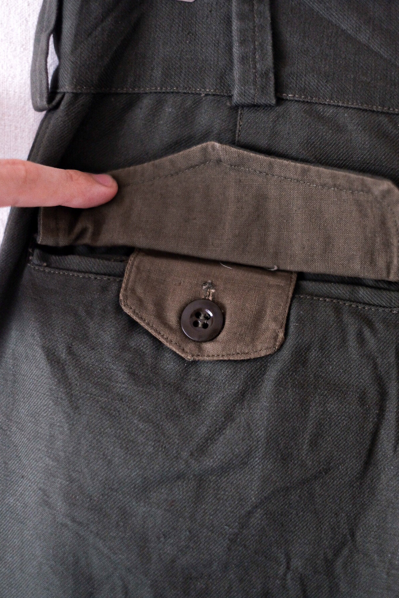 【~50's】French Army M47 Field Trousers Size.76L