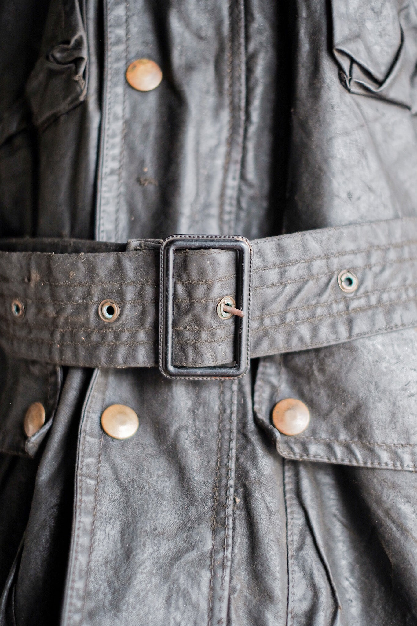 【~60's】Vintage Belstaff Waxed Jacket "TRIALMASTER" "Red Tag"