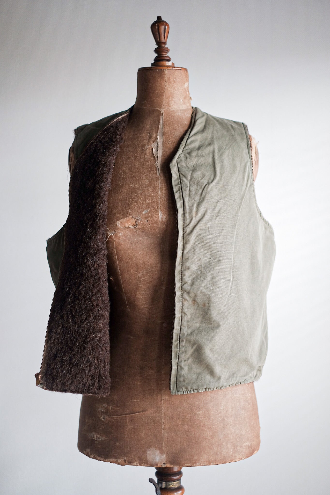 【~40's】WW2 USMC Alpaca Wool Vest