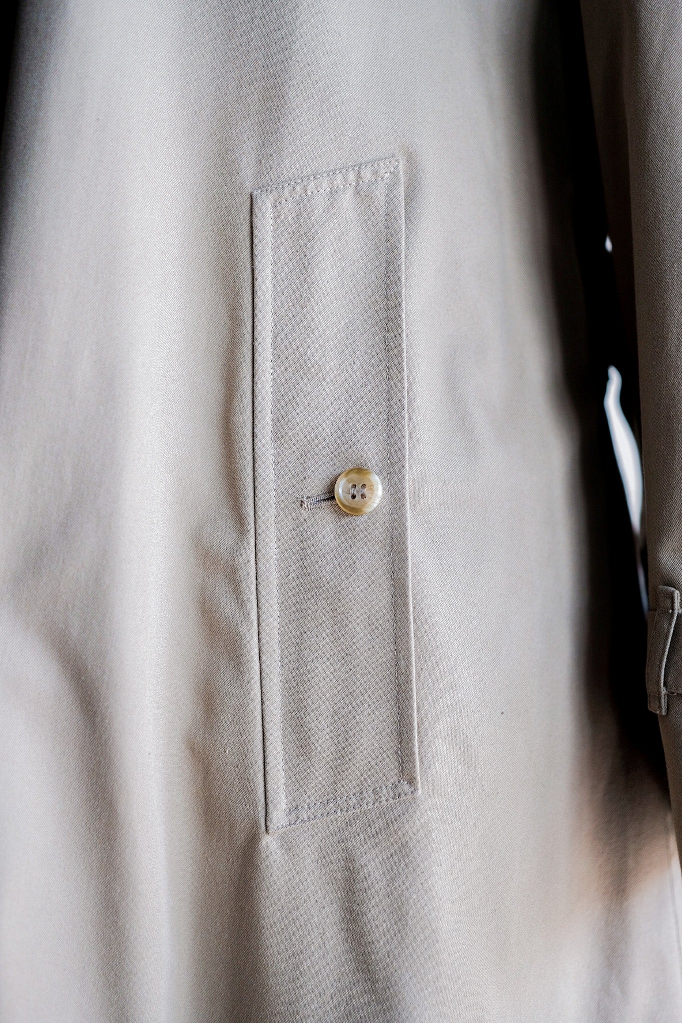 【~80's】Vintage Burberry's Single Raglan Rider Coat Size.52RL