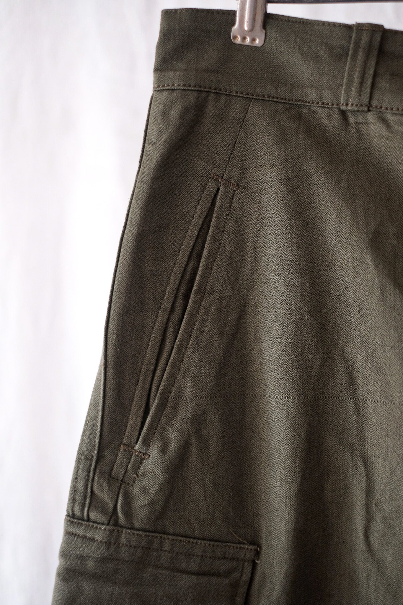 【~60's】French Army M47 Field Trousers Size.21