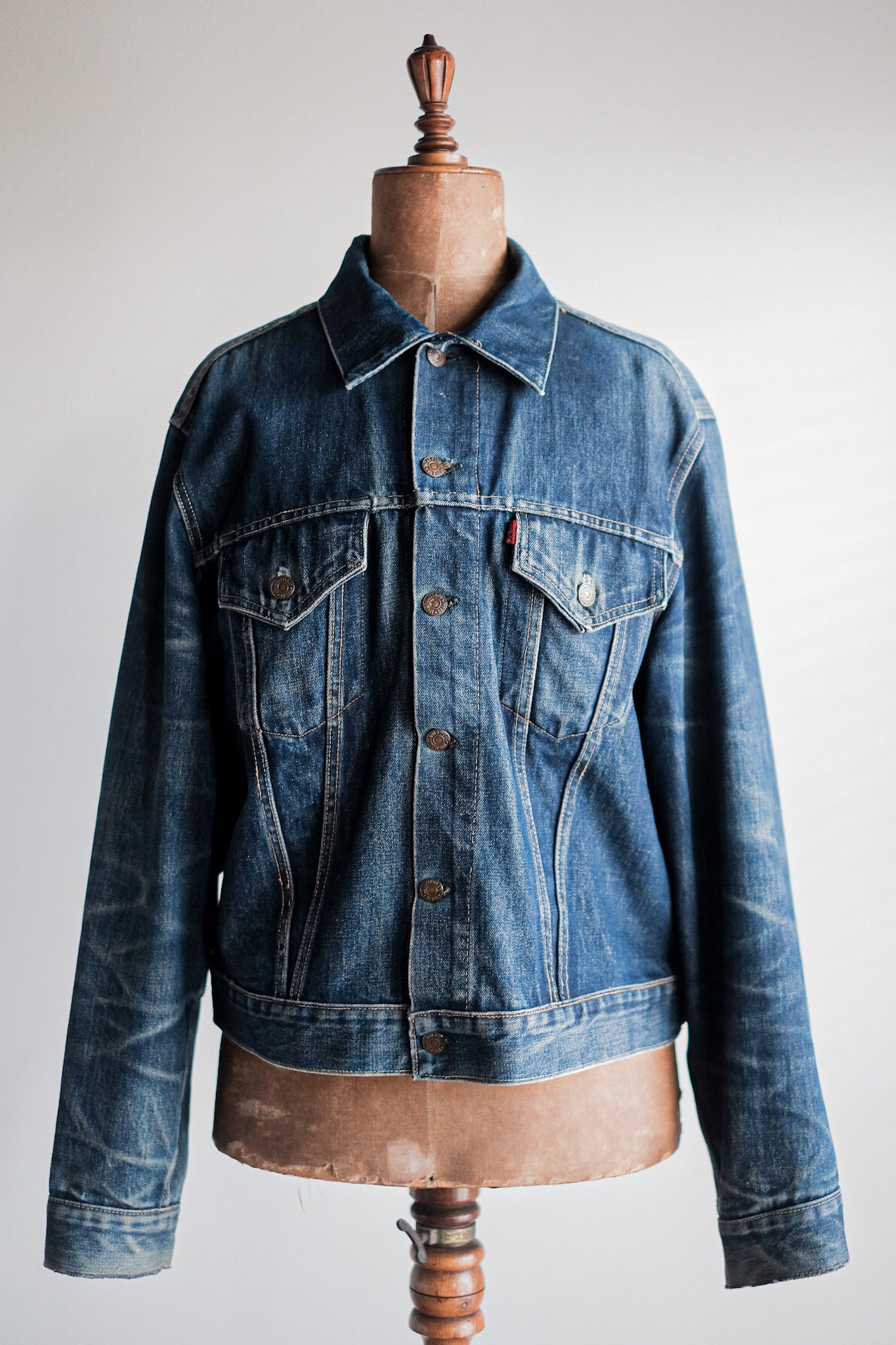 【~60's】Vintage Levi's 557 Denim Jacket "Big E"
