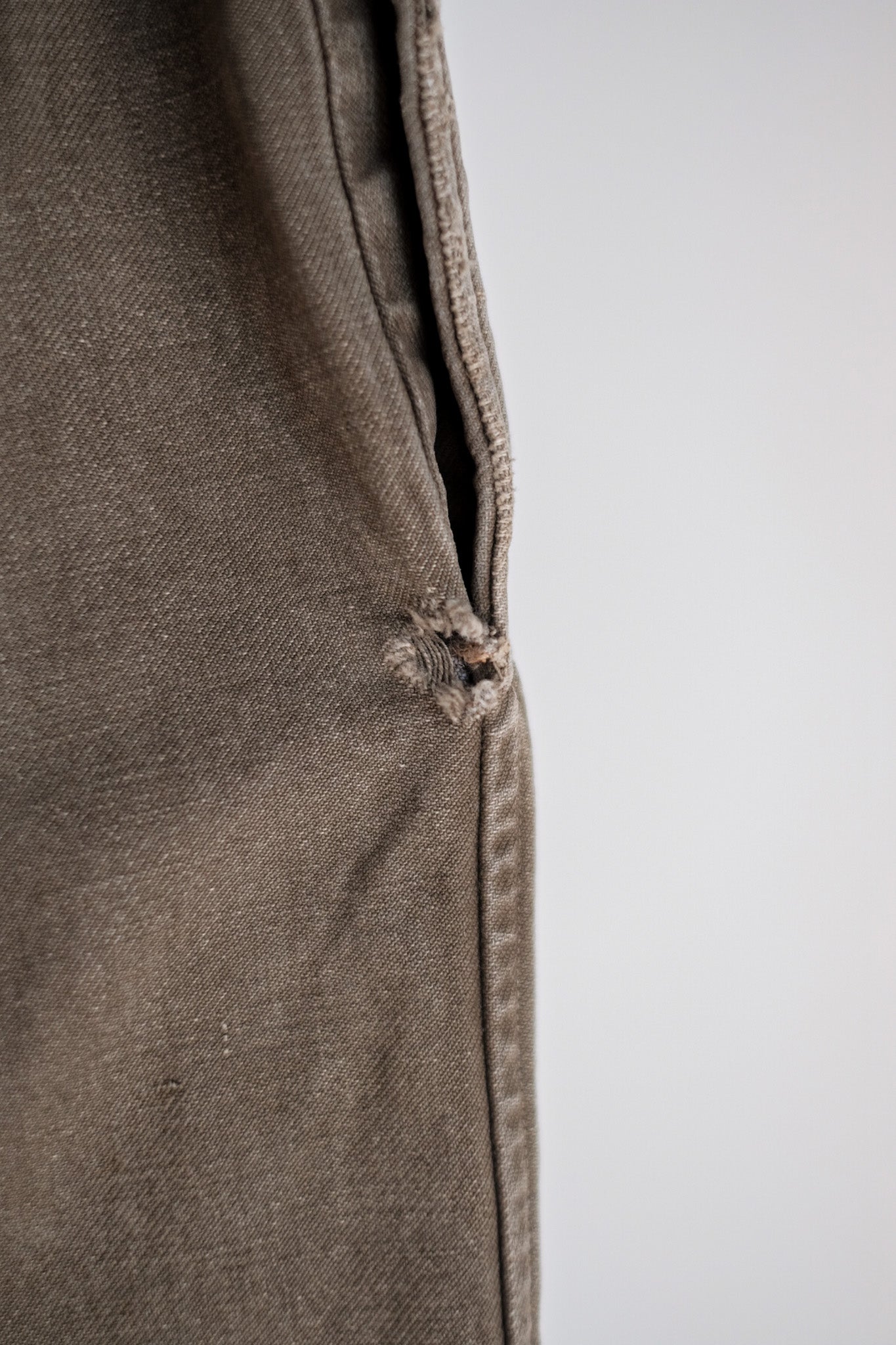 【~40's】French Army M44 Field Trousers Size.84XC