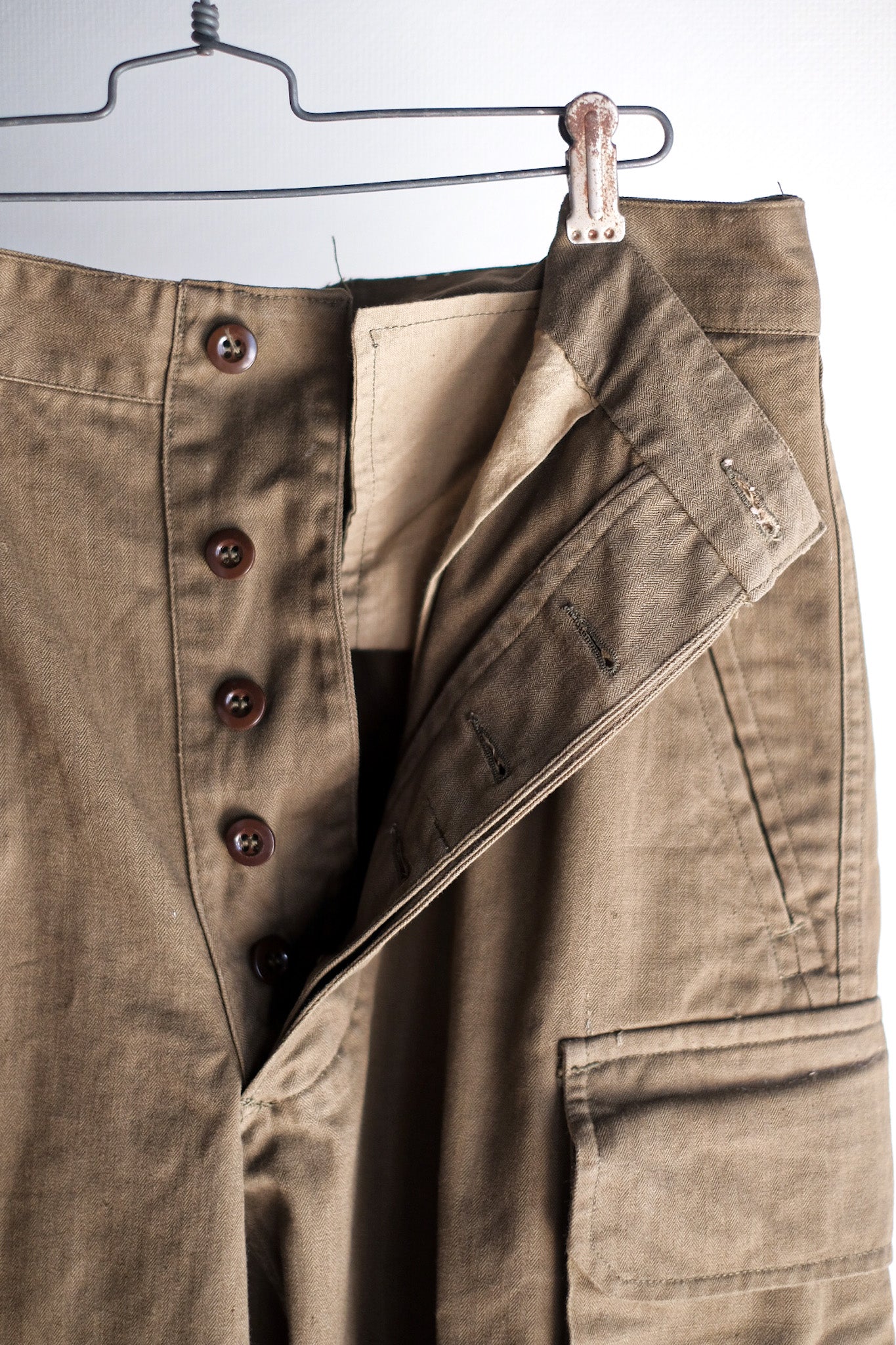 【~60's】French Army M47 Field Trousers Size.13 "Dead Stock"