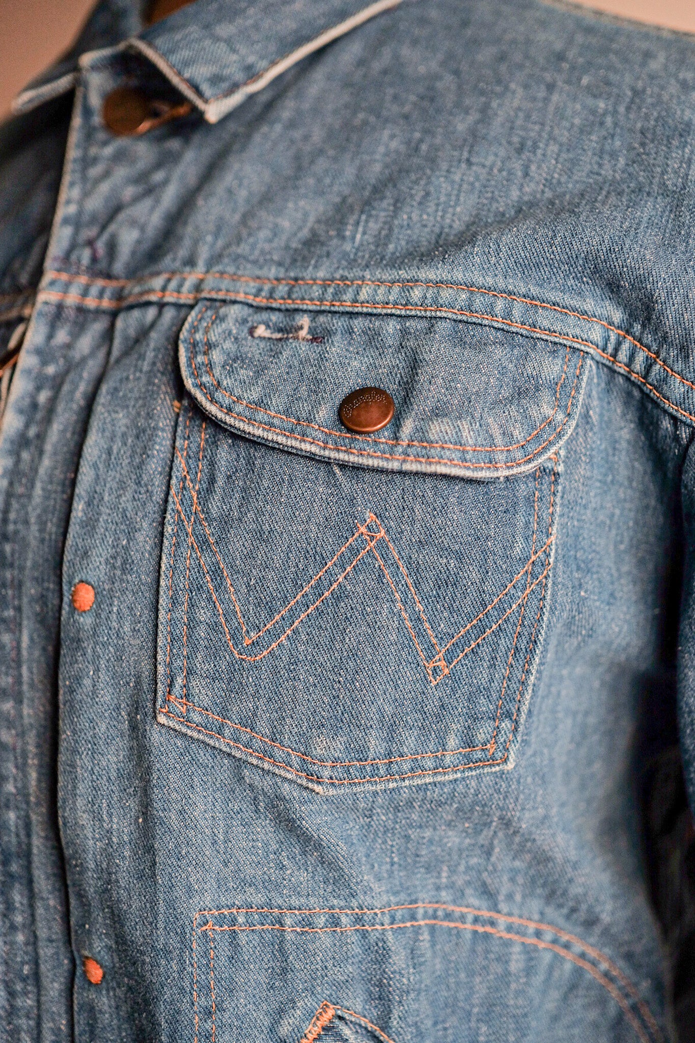 【~60's】Vintage Wrangler 24MJZ Denim Jacket
