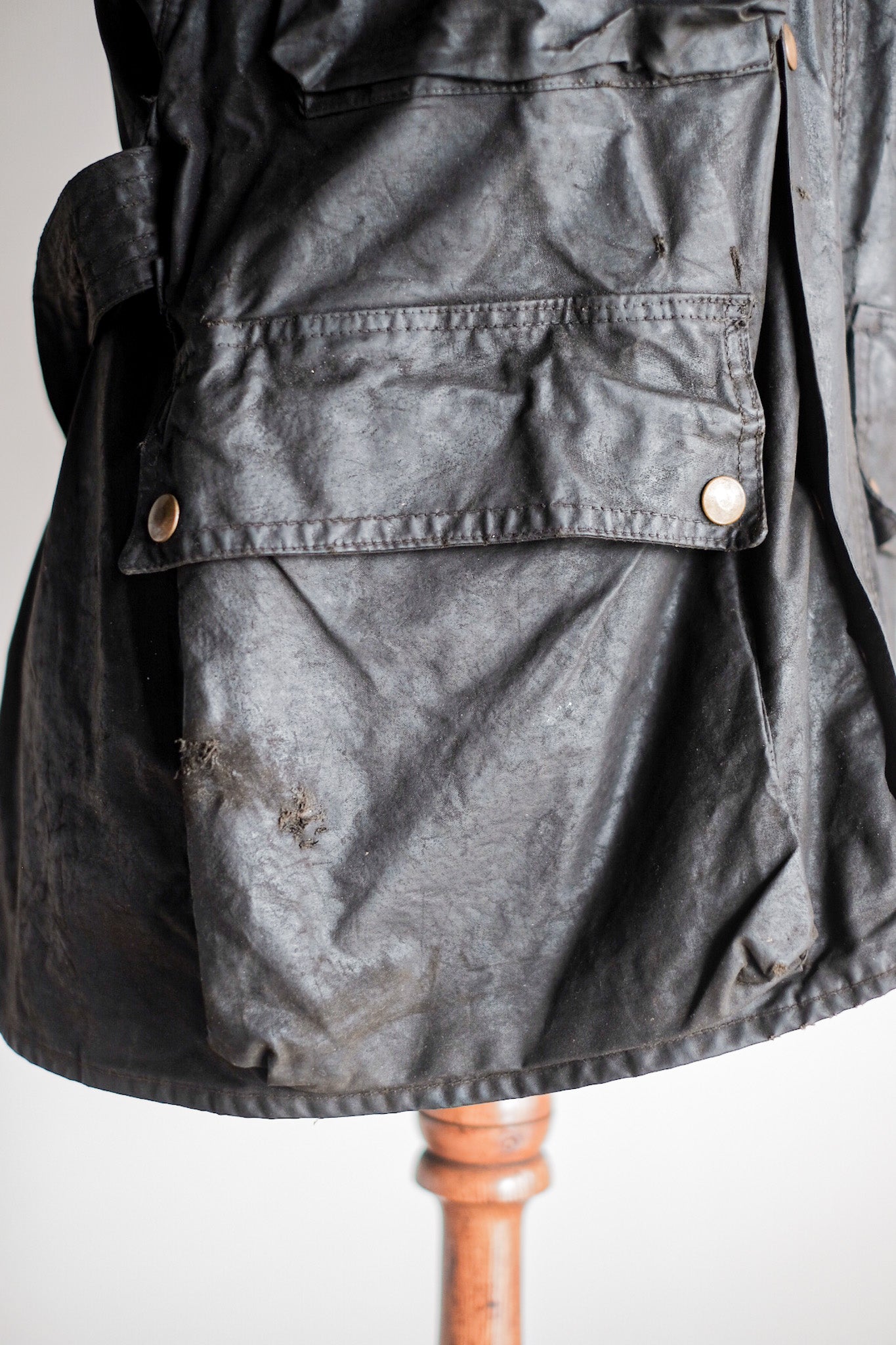 【~60's】Vintage Belstaff Waxed Jacket "TRIALMASTER" "Red Tag"