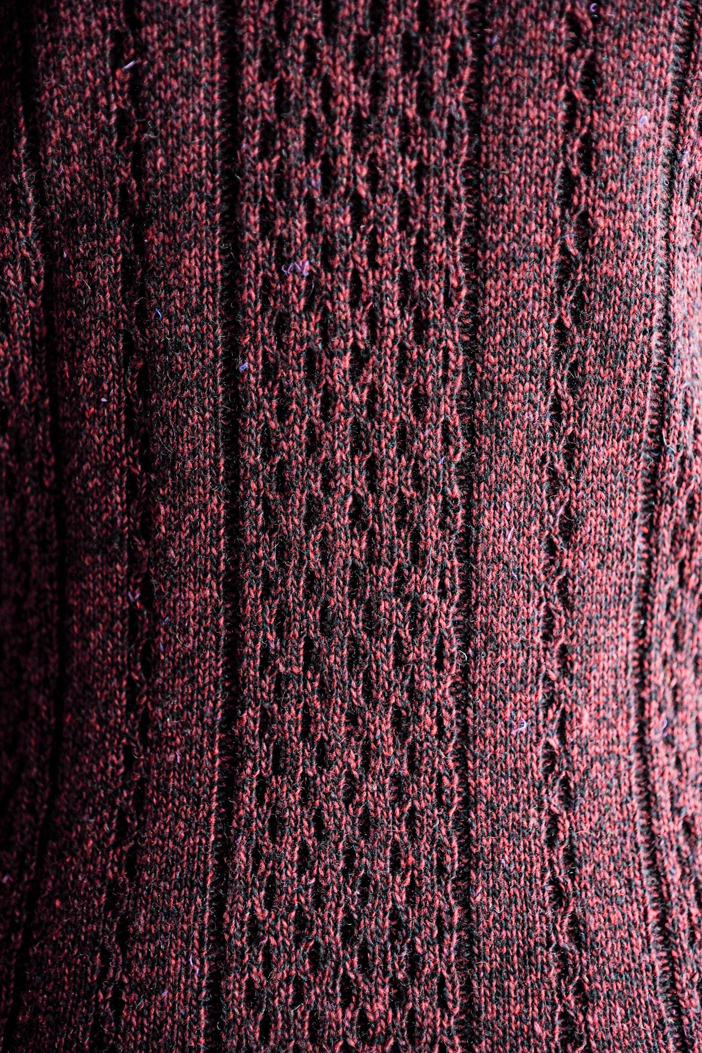 【~60's】French Vintage V-neck Wool Sweater "Dead Stock"