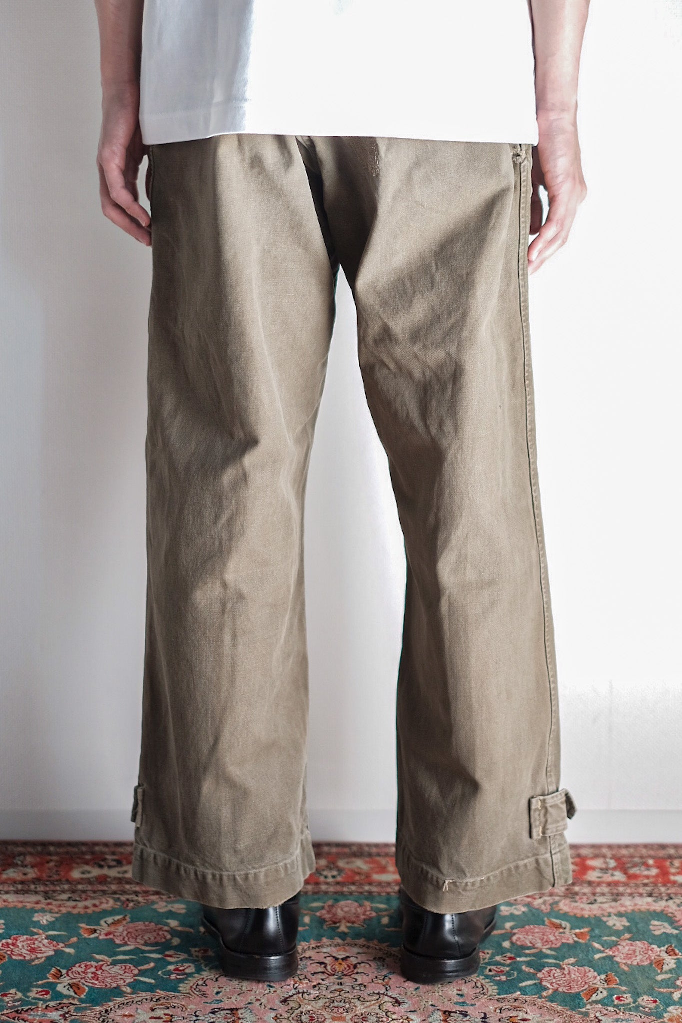【~40's】French Army M44 Field Trousers Size.84XC