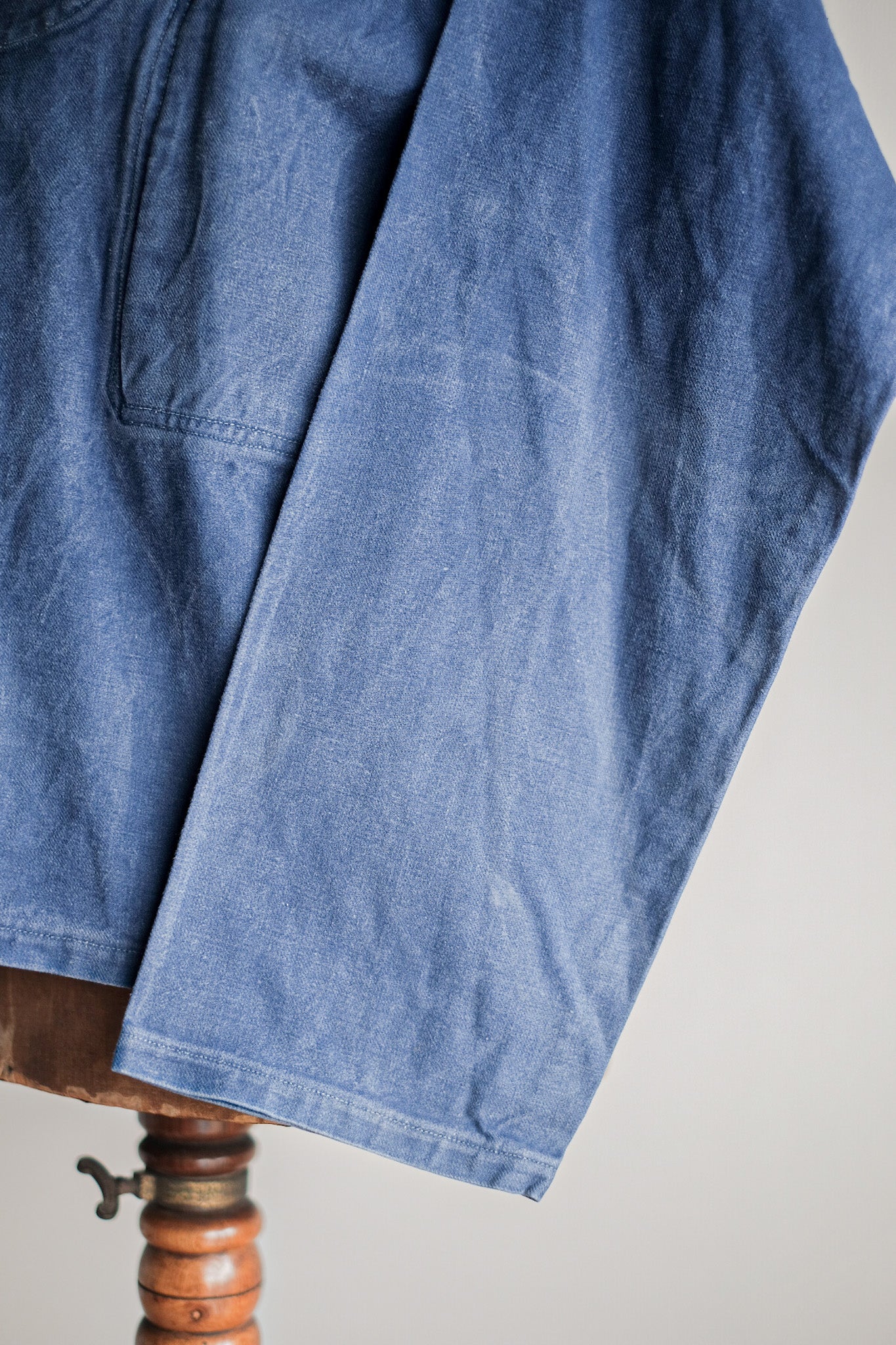 【~50's】French Vintage Indigo Metis Fisherman Smock