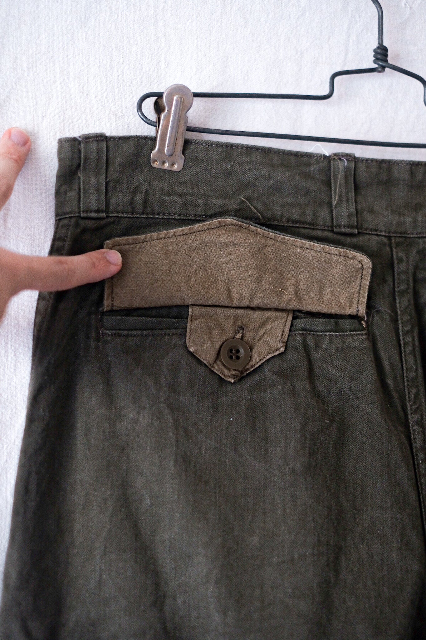 【~60's】French Army M47 Field Trousers Size.41