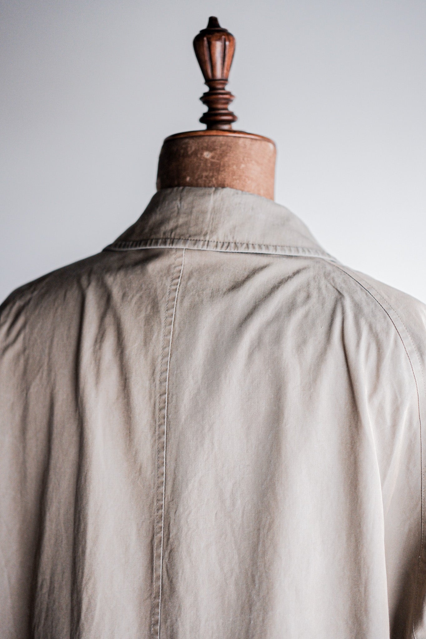 【~80's】Vintage Burberry's Single Raglan Balmacaan Coat C100 Size.48REG