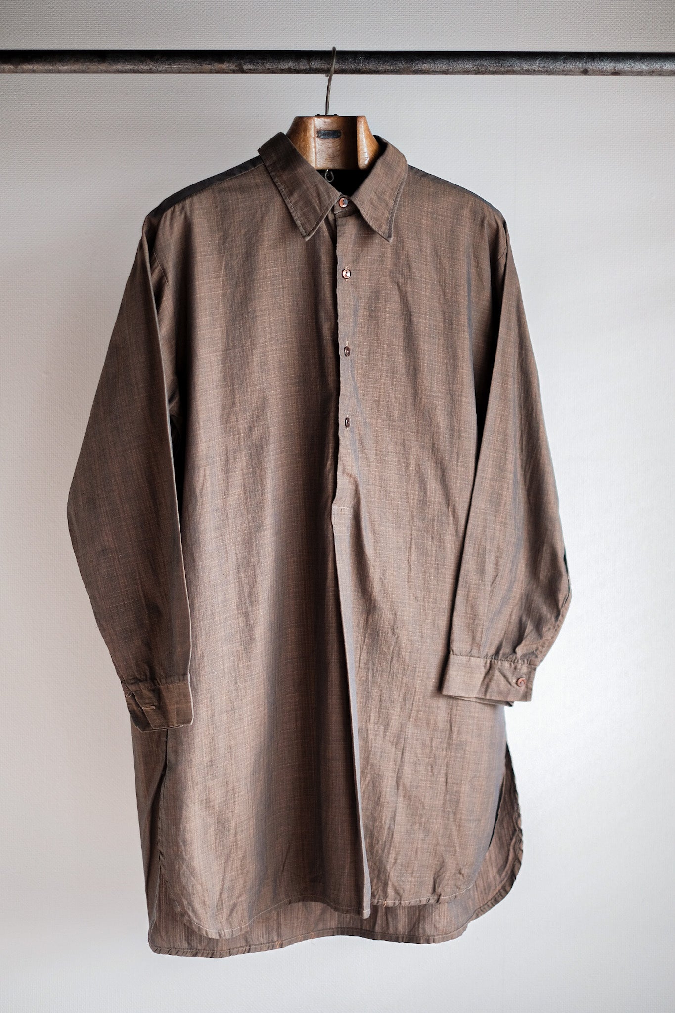 【~50's】French Vintage Grandpa Shirt