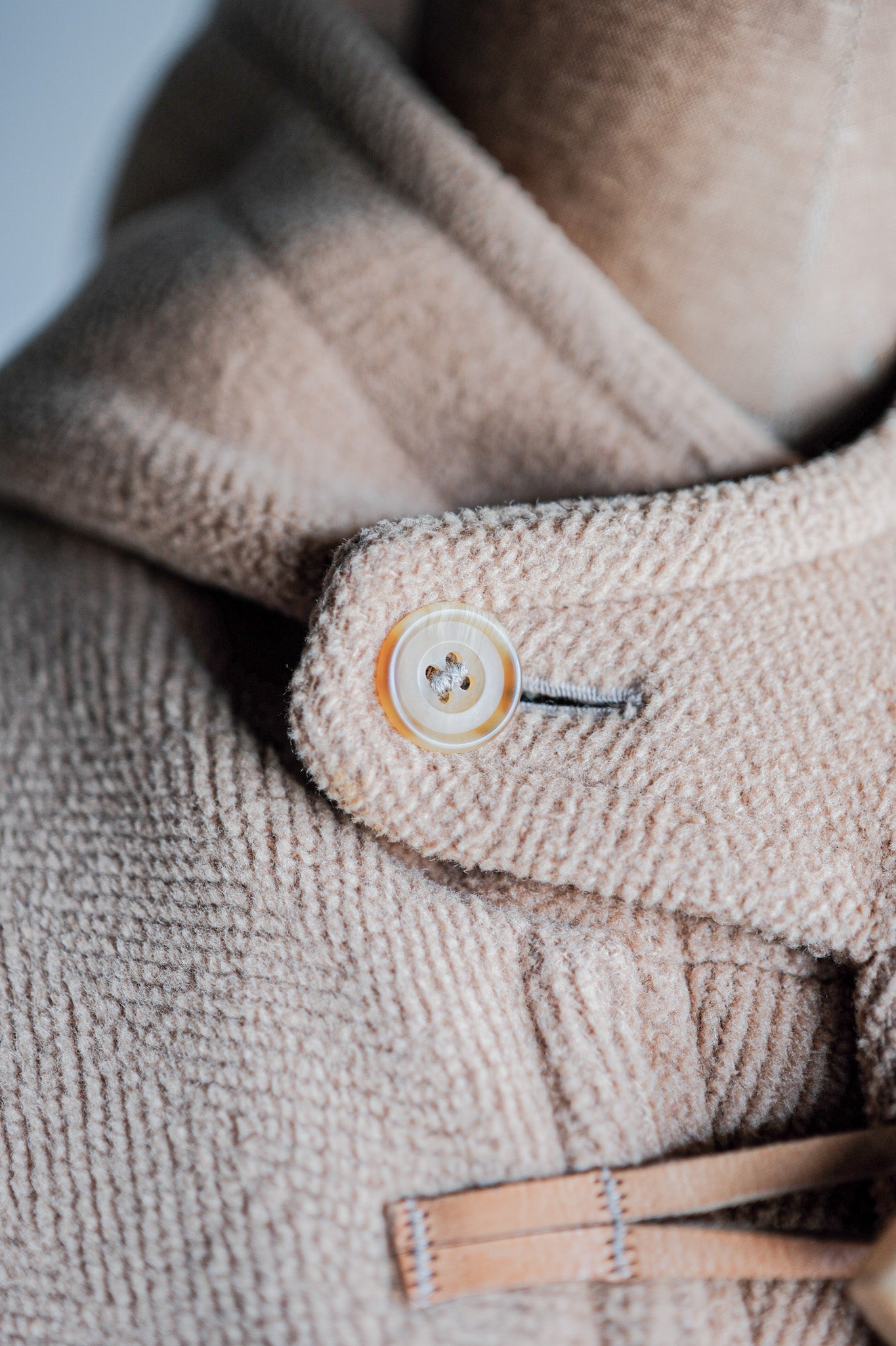 【~90's】Old INVERTERE Wool Duffle Coat "Moorbrook"