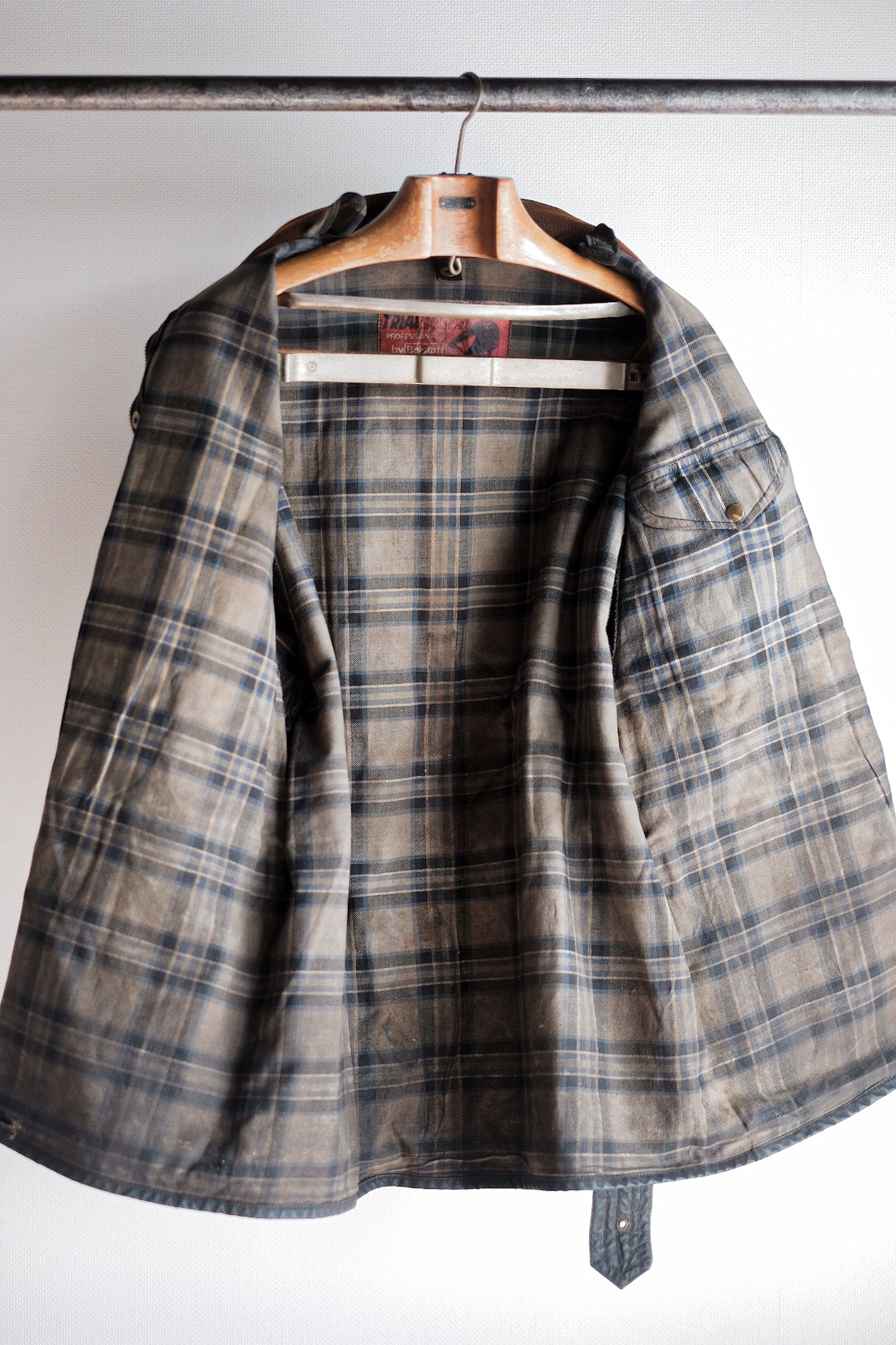 【~60's】Vintage Belstaff Waxed Jacket "TRIALMASTER" "Red Tag"