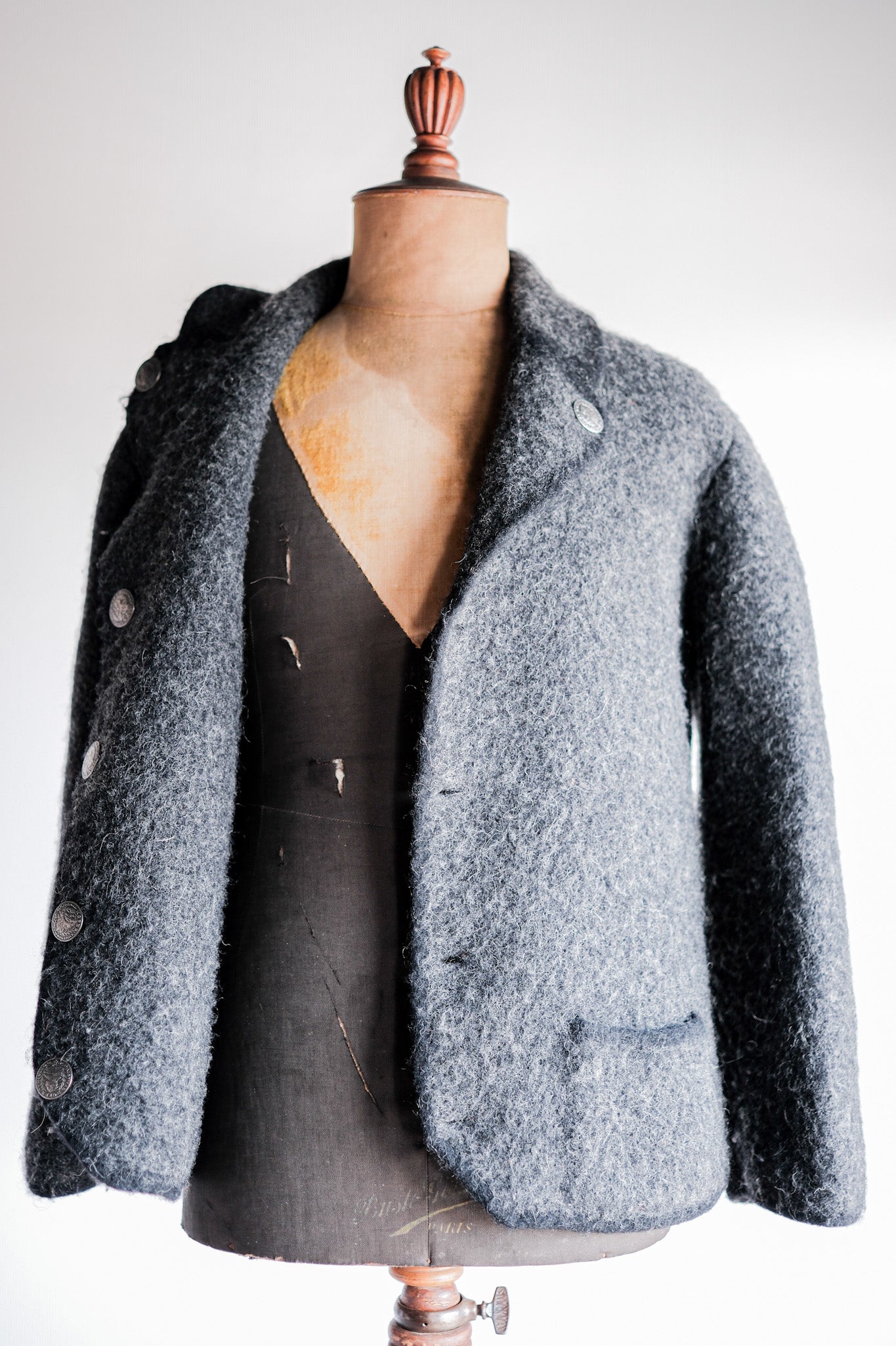【~80's】HOFER Tyrolean Wool Jacket Size.44