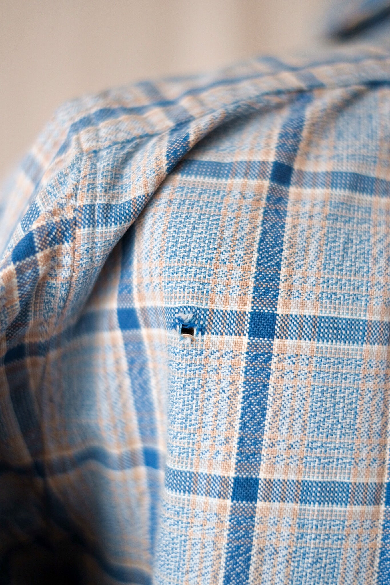 【~40's】French Vintage Grandpa Shirt