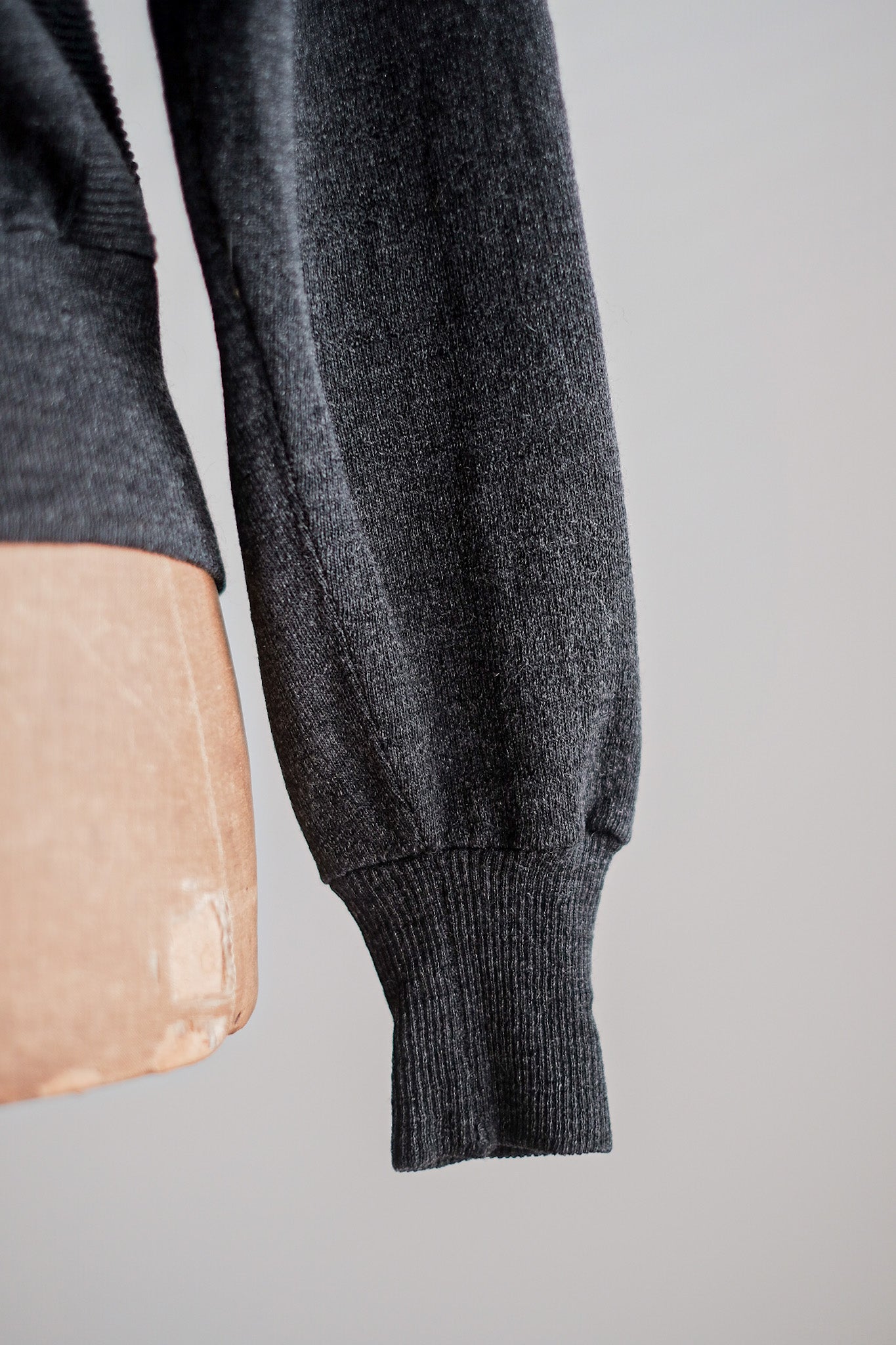 【~40's】French Vintage Wool Cardigan