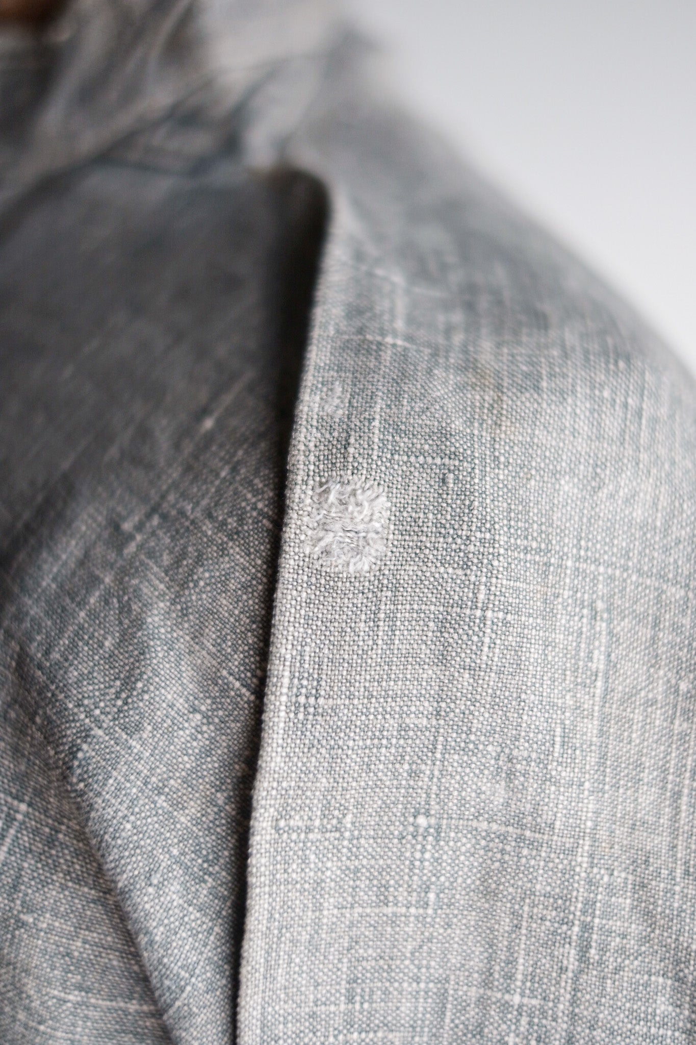 【~10's】WW1 German Navy Bourgeron Linen Smock “Feldgrau Green Grey”