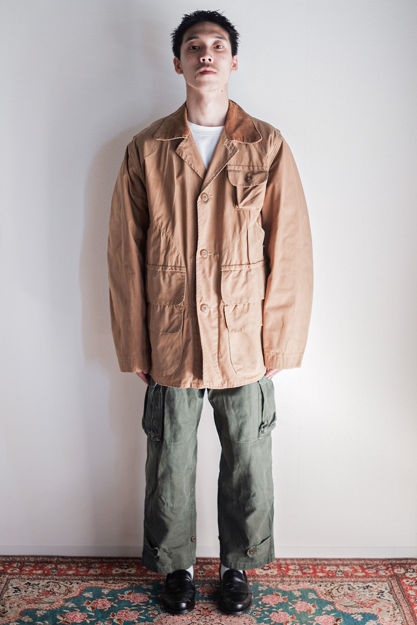 【~50's】American Vintage Hunting Jacket "Redhead Squaltex"