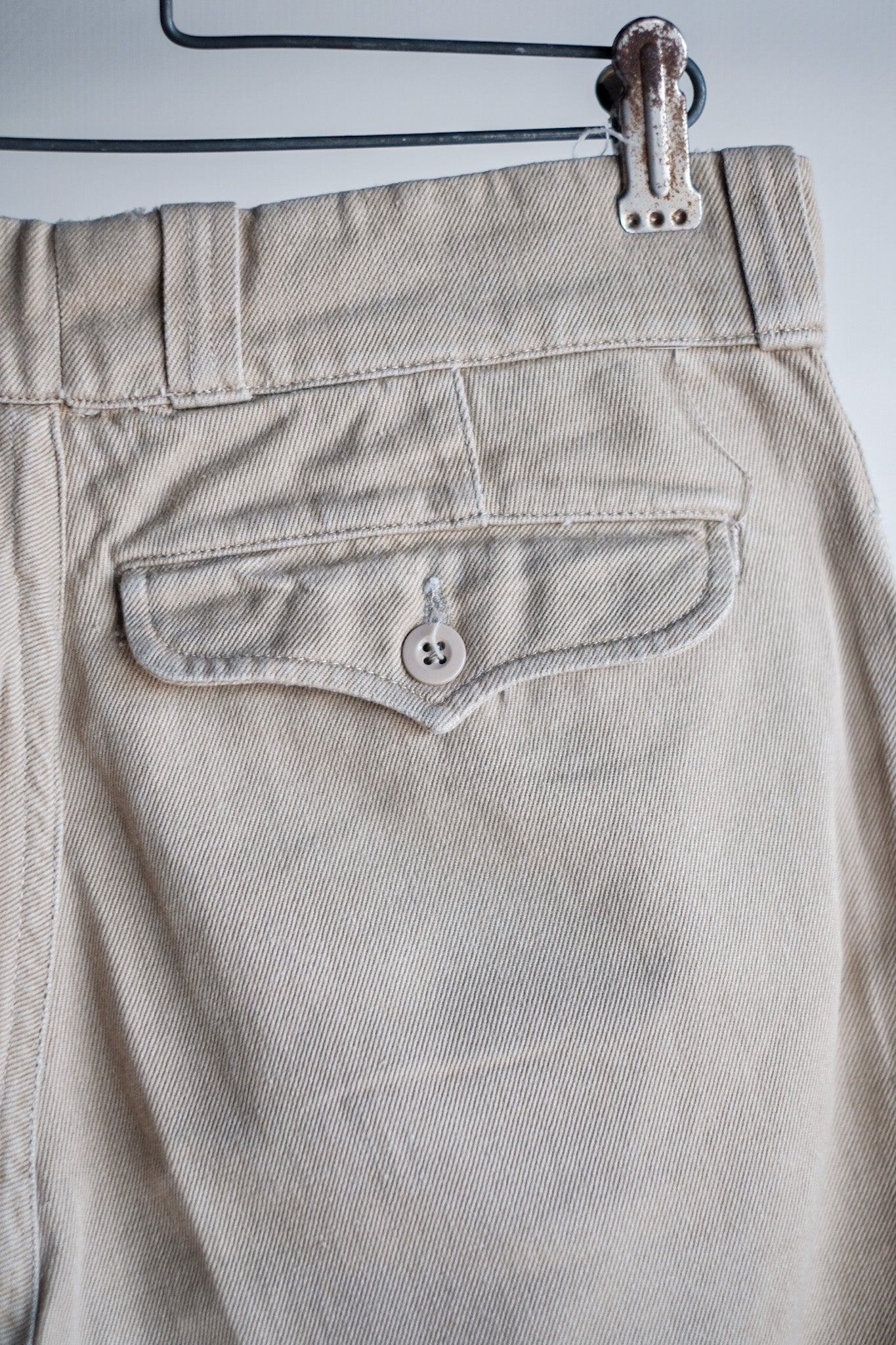【~60's】French Army M52 Chino Trousers Size.11