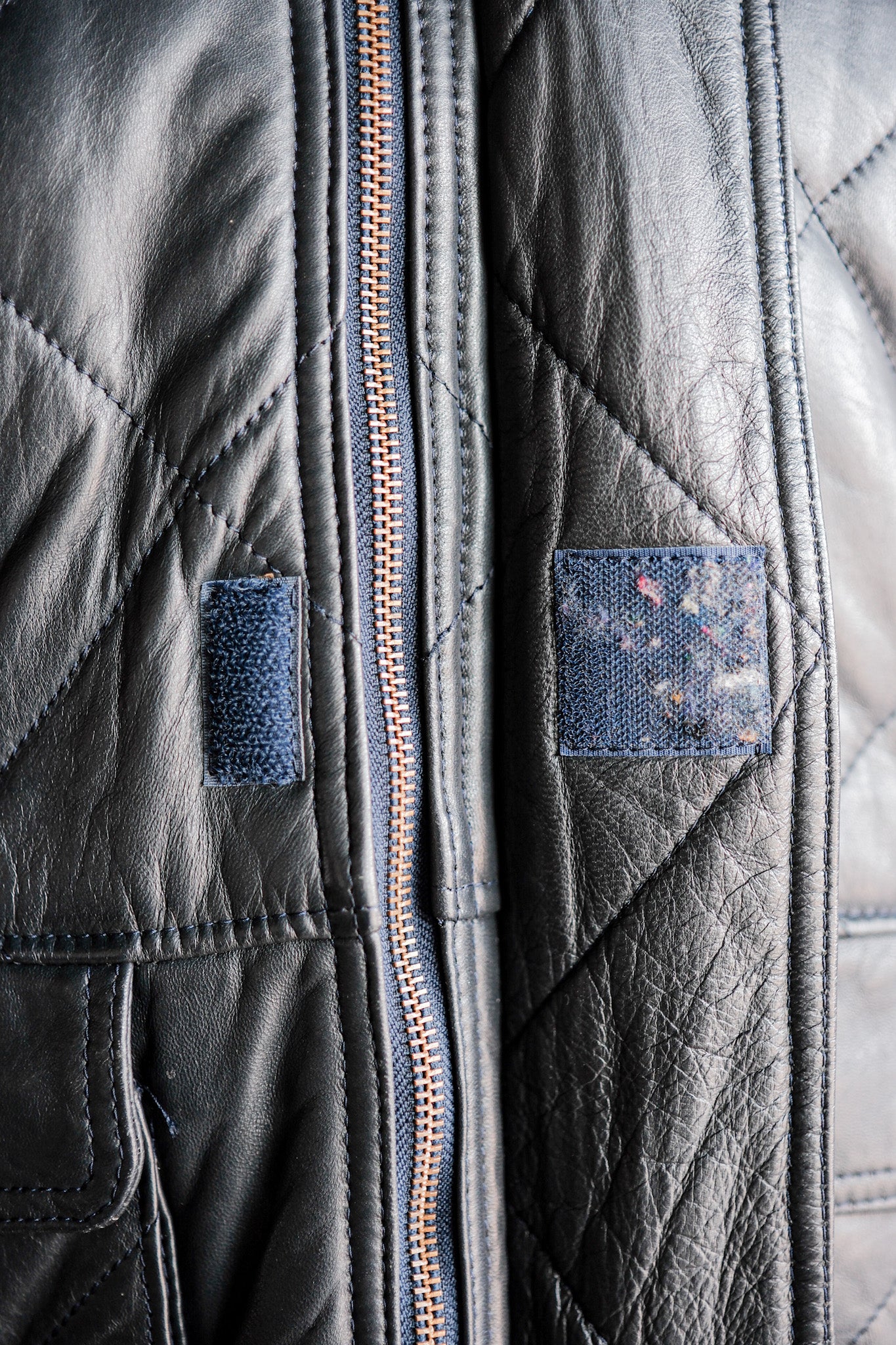 【~70's】Old Marcel Lassance Leather Bomber Jacket Size.52