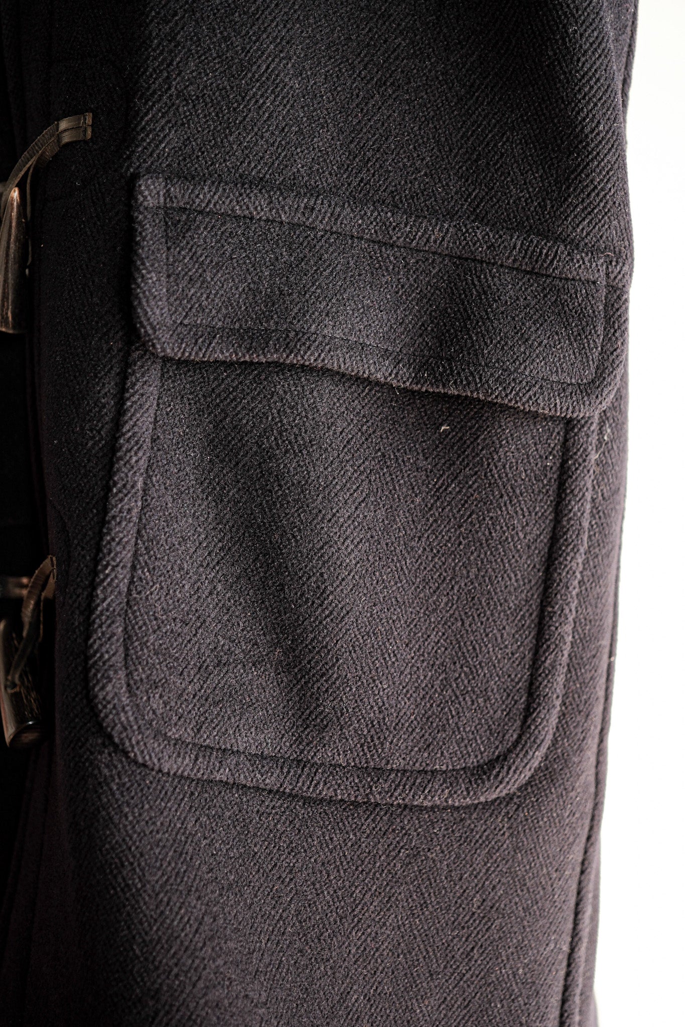 【~90's】Old INVERTERE Wool Duffle Coat "Moorbrook"