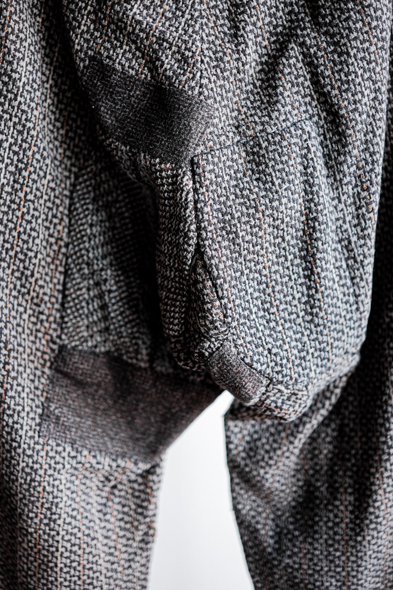 【~20's】French Vintage Homemade Wool Work Pants "Patchwork"