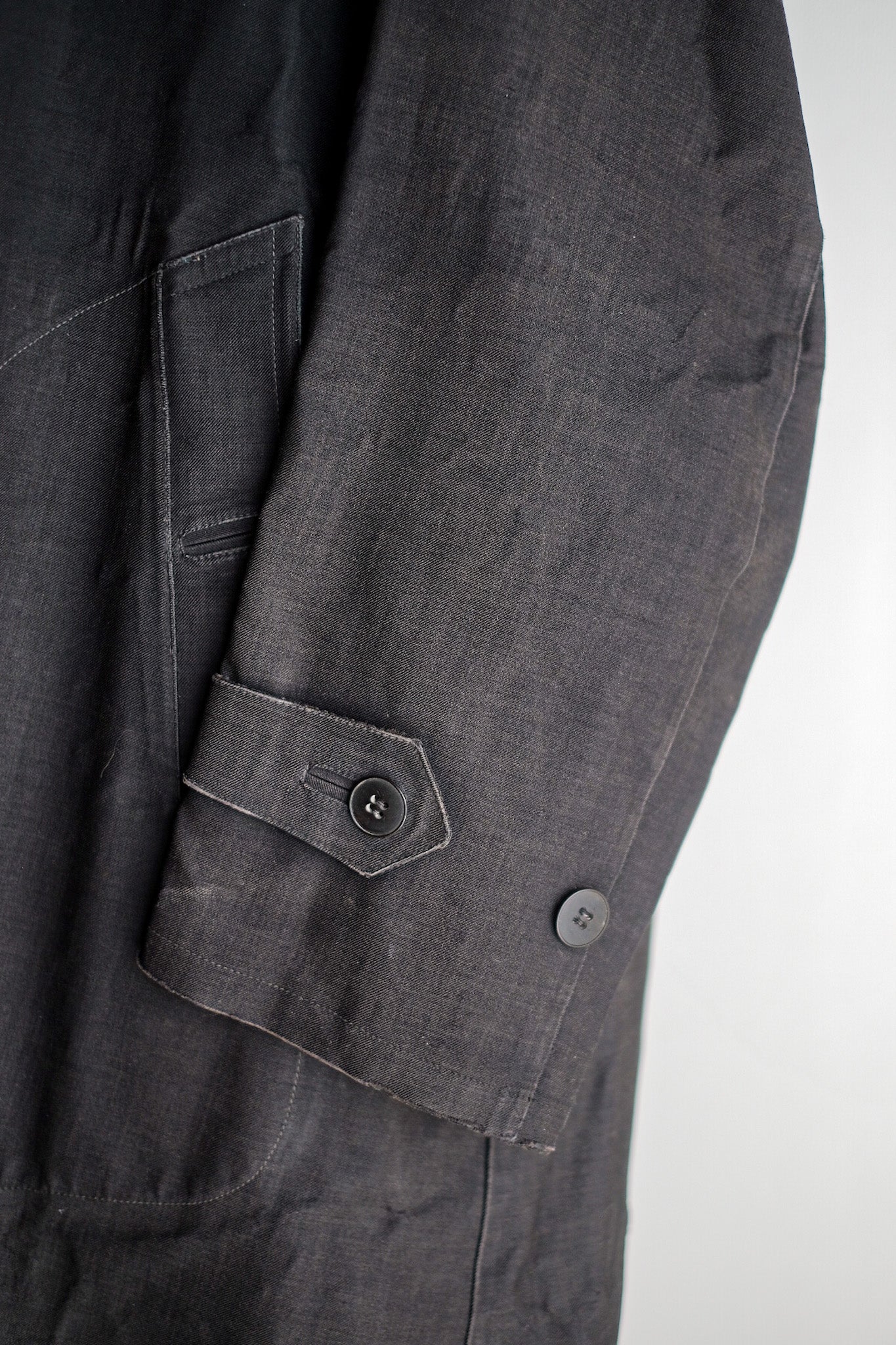 【Early 20th C】French Antique Rubber Raincoat