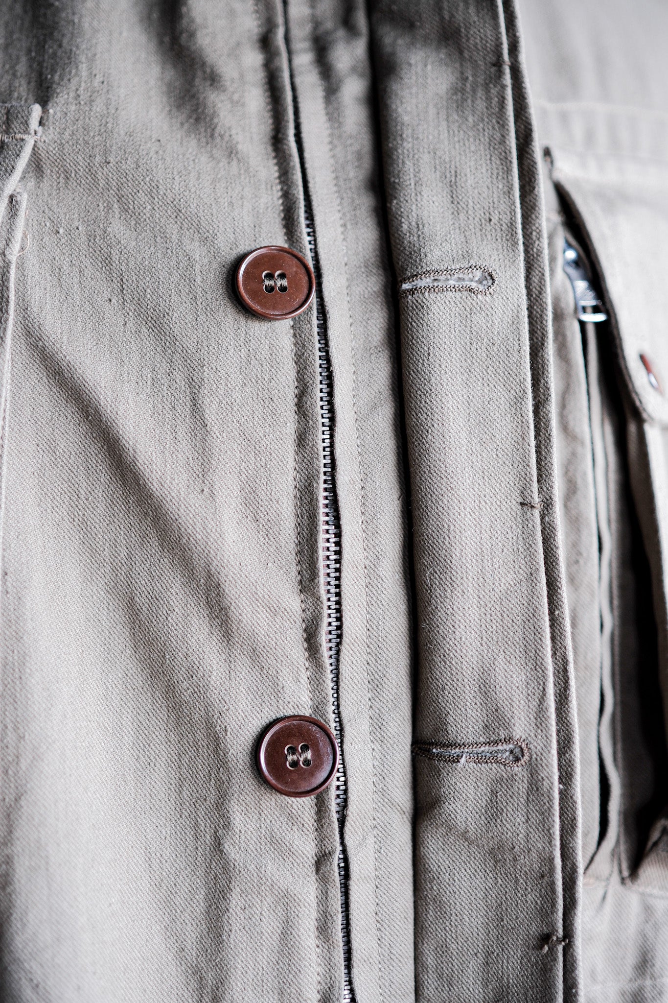 【~40's】French Army TAP47 Paratrooper Jacket "1st Type" "Dead Stock"