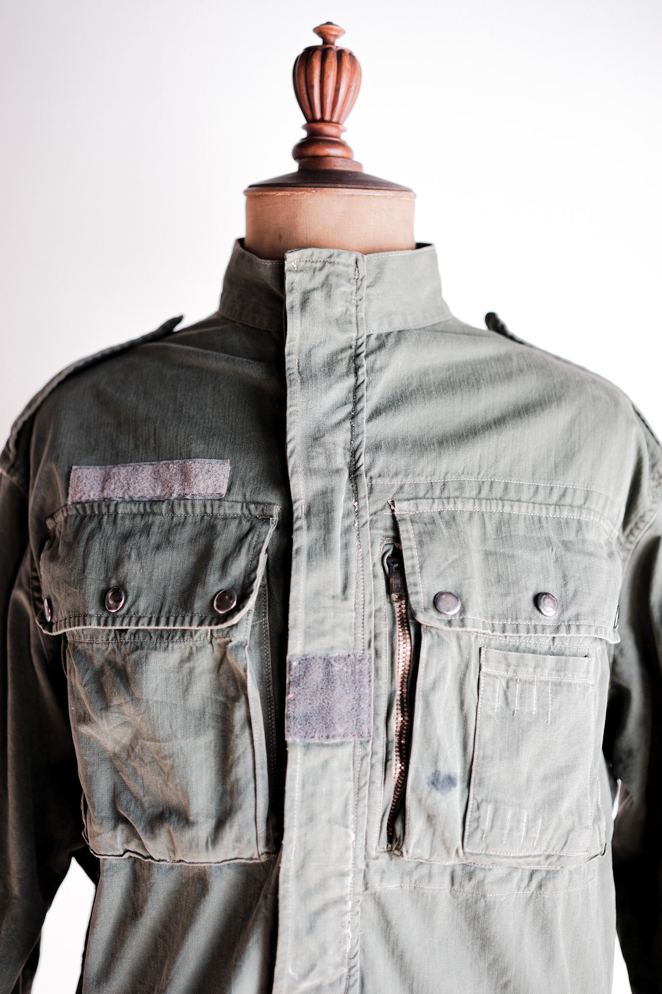 【~60's】French Army TAP47/56 Paratrooper Jacket