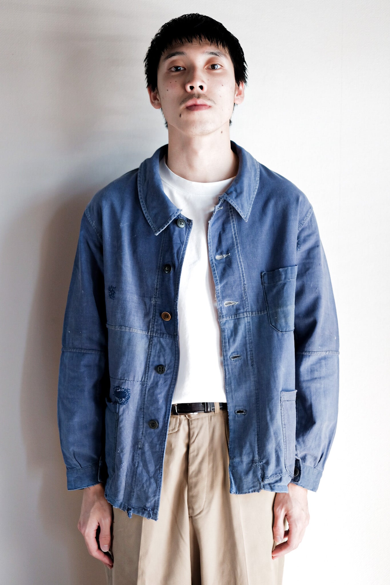 【~40's】French Vintage Metis Work Jacket