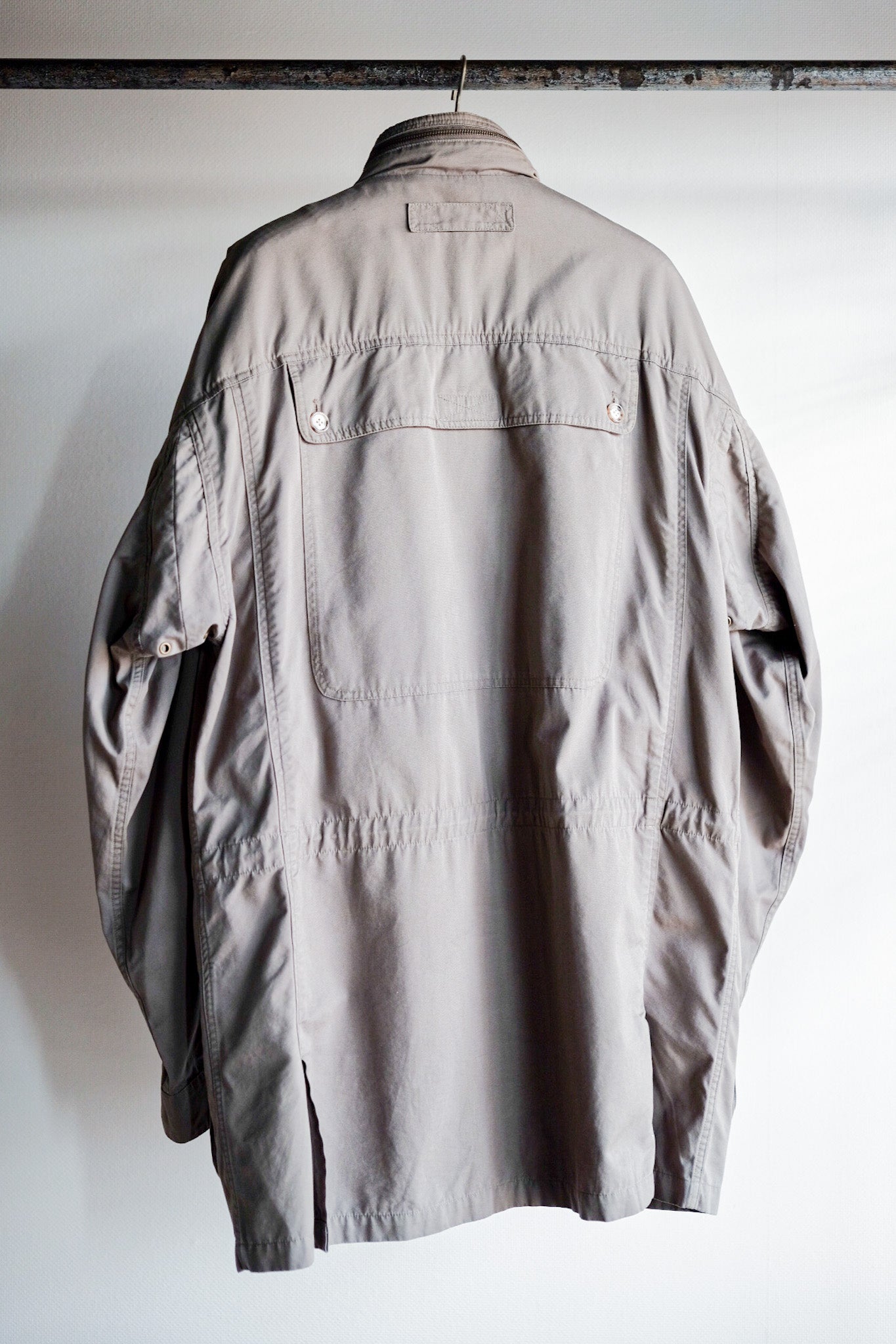 【~90's】Willis&Geiger Bush Poplin Safari Jacket Size.L-TALL