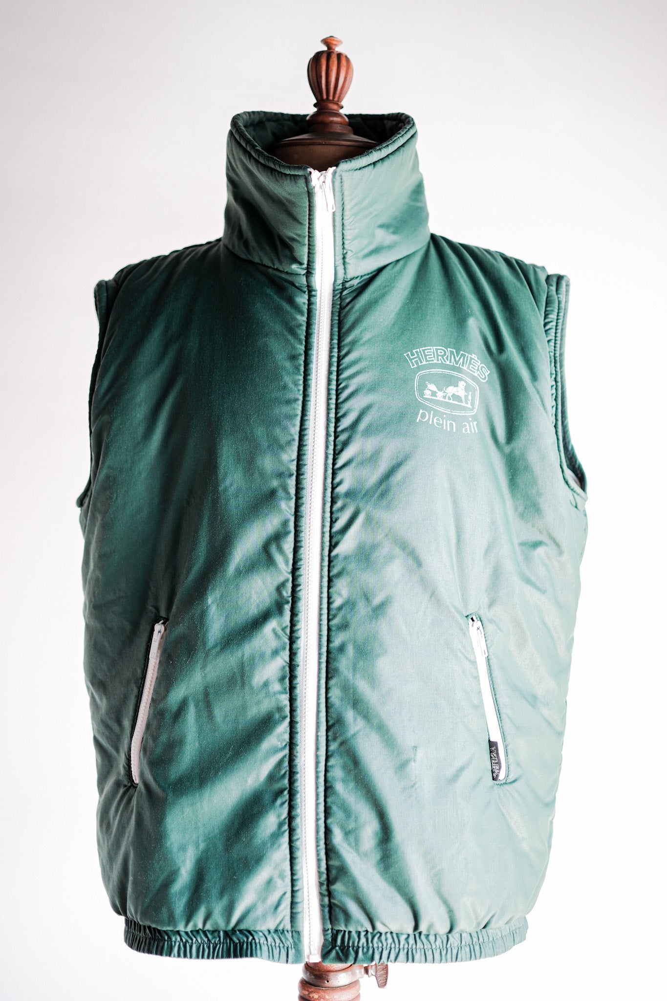 【~80's】Old Hermès Paris Plein Air 2-Way Jacket