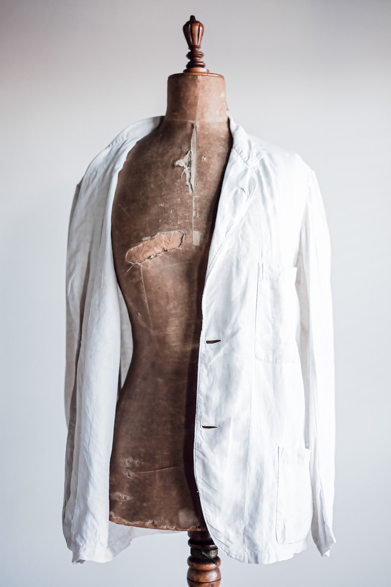 【~30's】French Vintage Linen Jacket