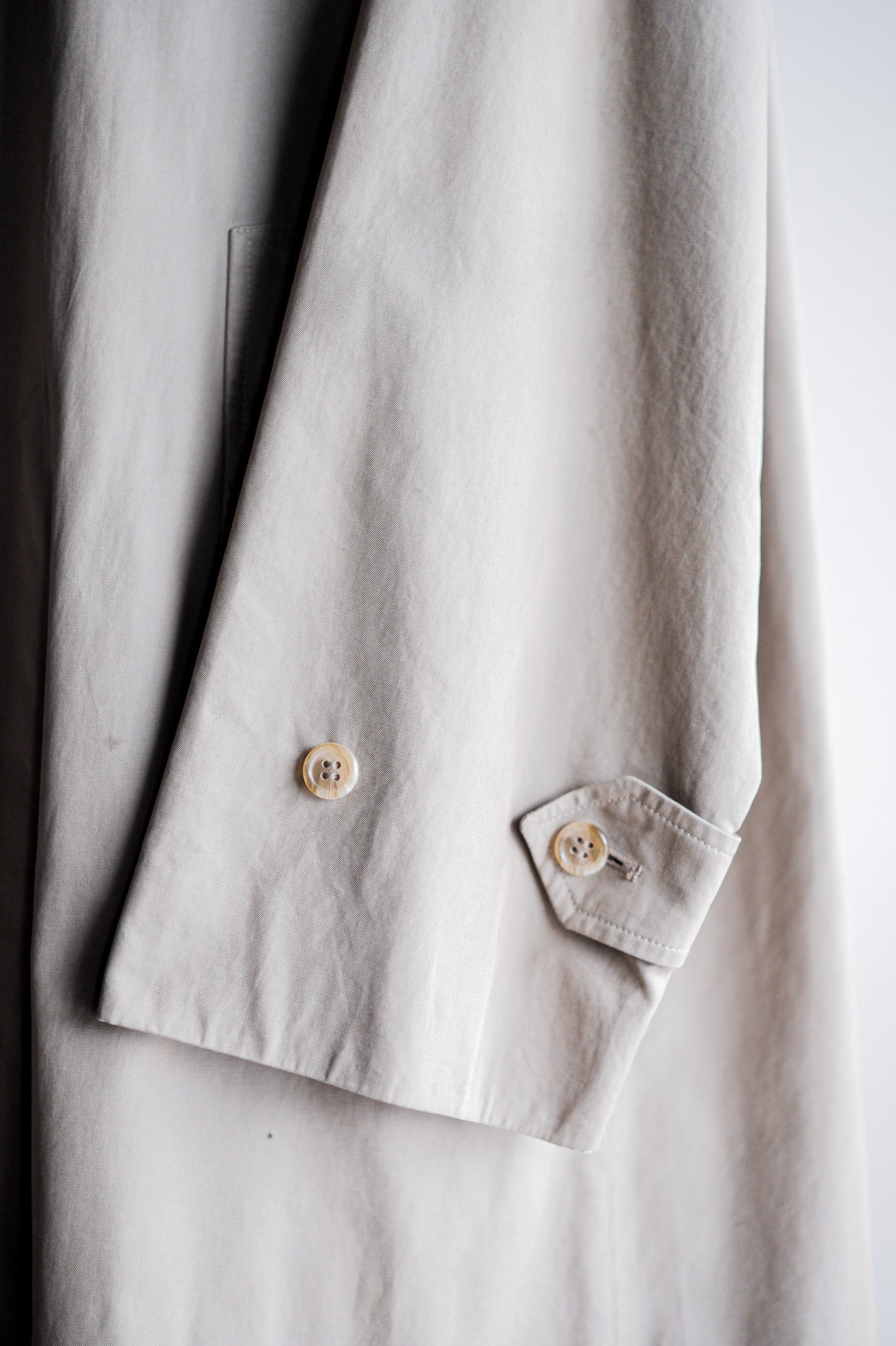 【~80's】Vintage Burberry's Single Raglan Balmacaan Coat C100 Size.48REG