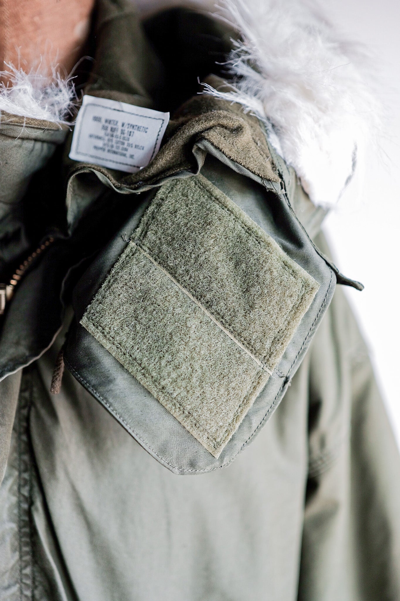 【~80's】U.S.ARMY M-65 Fishtail Parka Size.MEDIUM "Full Set"