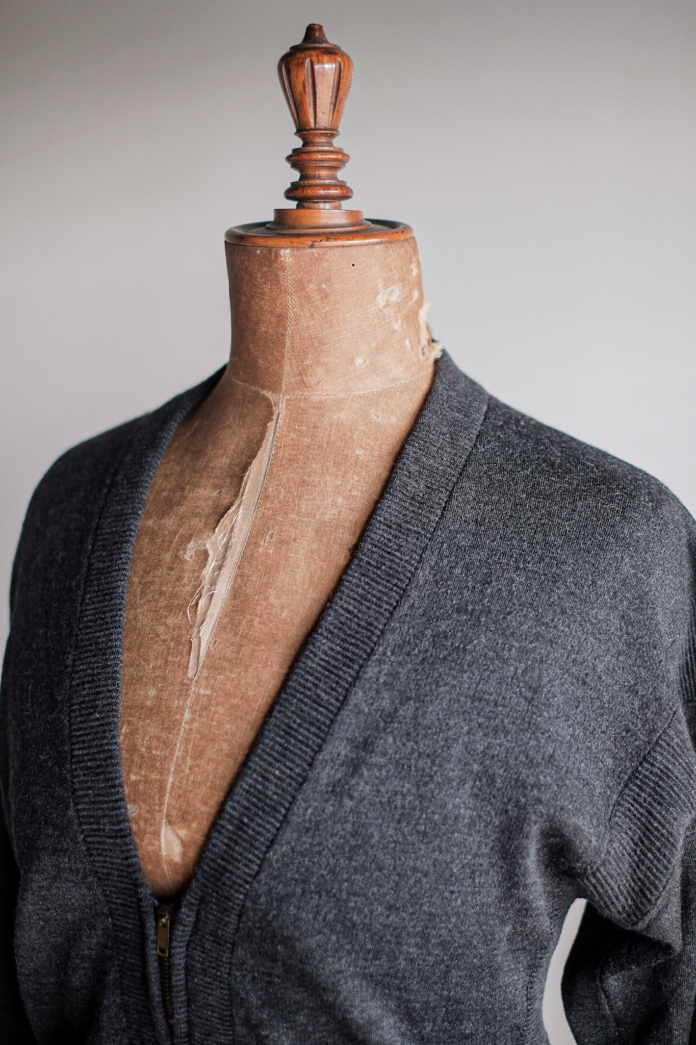 【~40's】French Vintage Wool Cardigan