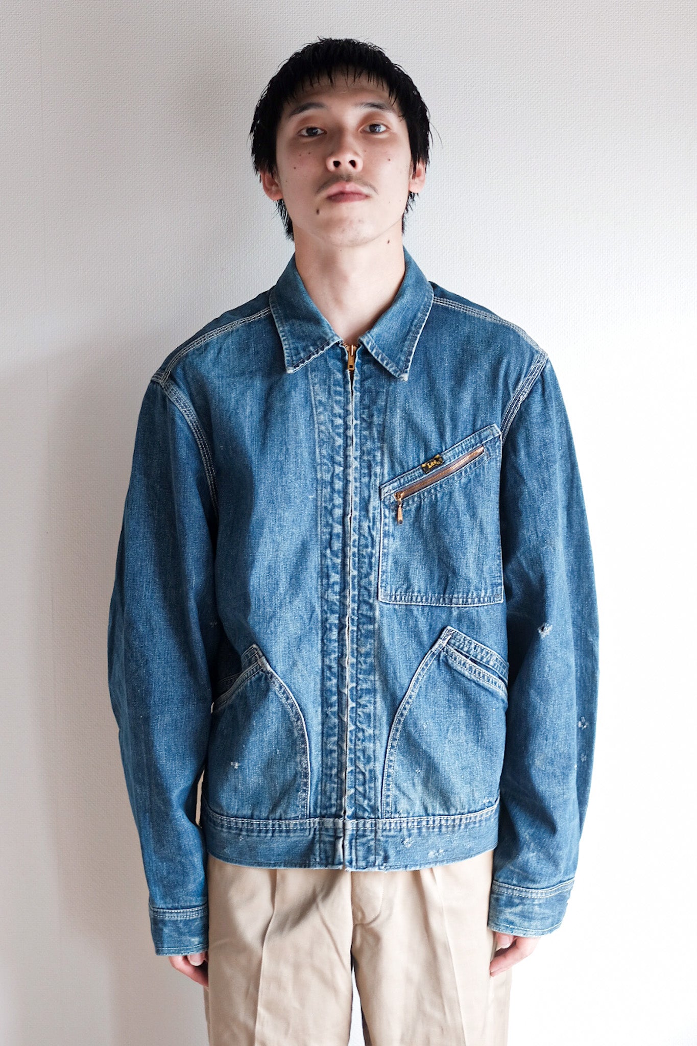【~60's】Vintage LEE 91-B Denim Jacket Size.40R