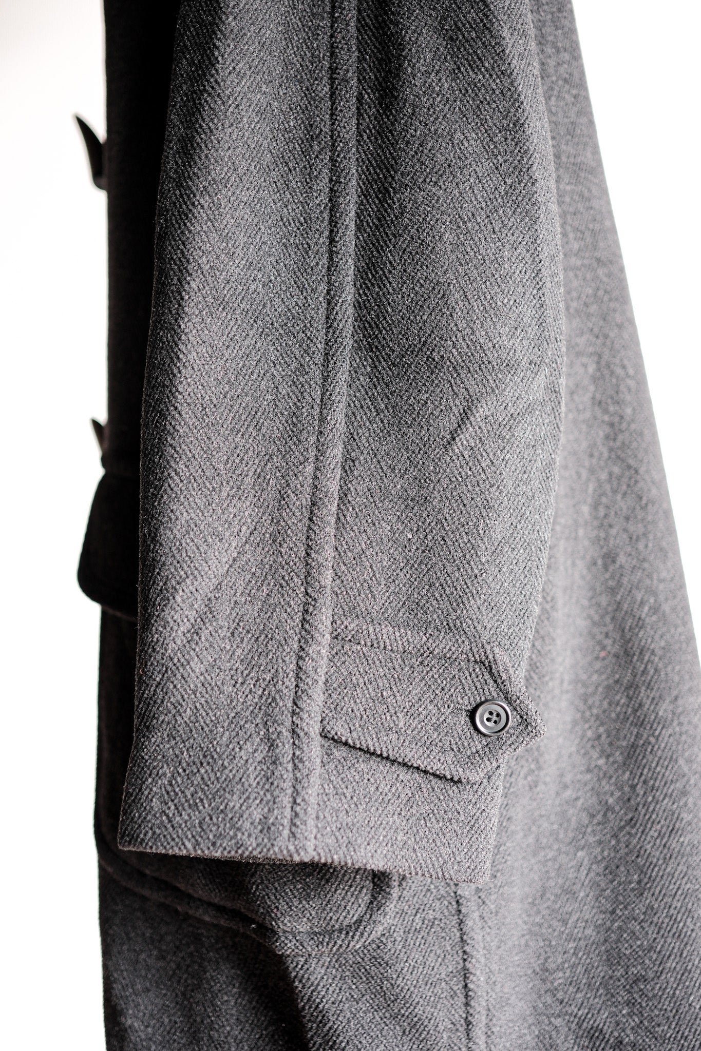 【~90's】Old INVERTERE Wool Duffle Coat "Moorbrook"