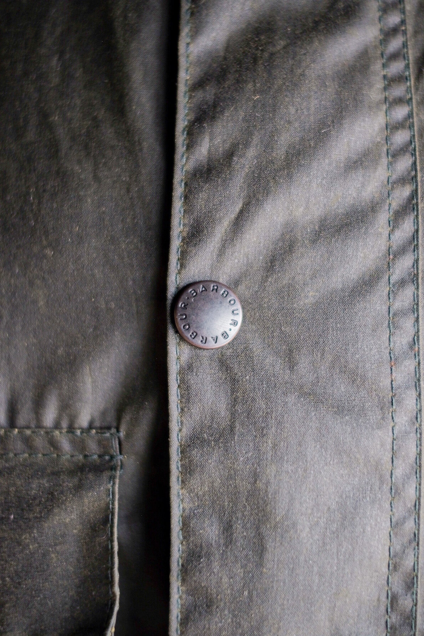 【~90's】Vintage Barbour "SPEY" 3 Crest Size.MEDIUM "Dead Stock"